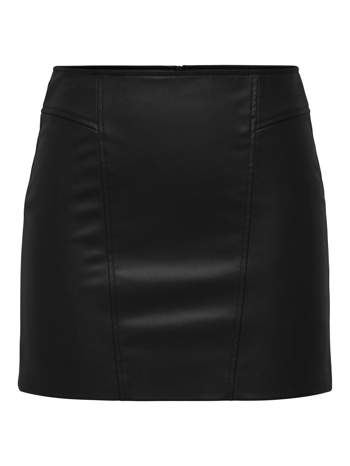 ONLY Lederimitatrock »ONLBITTEN FAUX LEATH MINI SKIRT CC OTW« Lederimitat