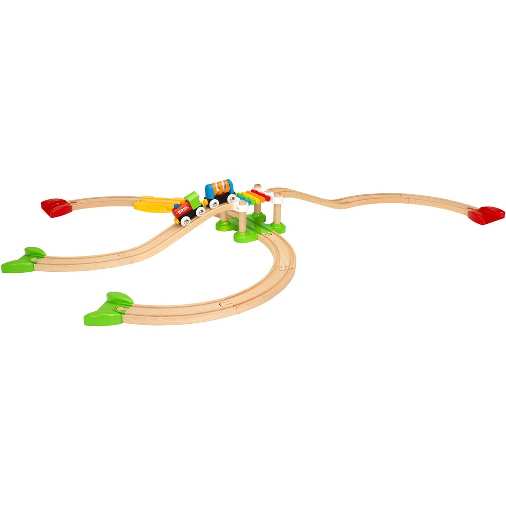BRIO® Spielzeug-Eisenbahn »BRIO® WORLD, Mein erstes Bahn Spiel Set«, (Set)