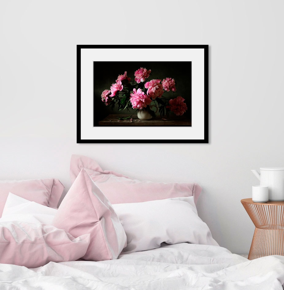 queence Bild »Lucia«, (1 St.), HD Premium Poster-Druck inkl. Holzrahmen günstig online kaufen