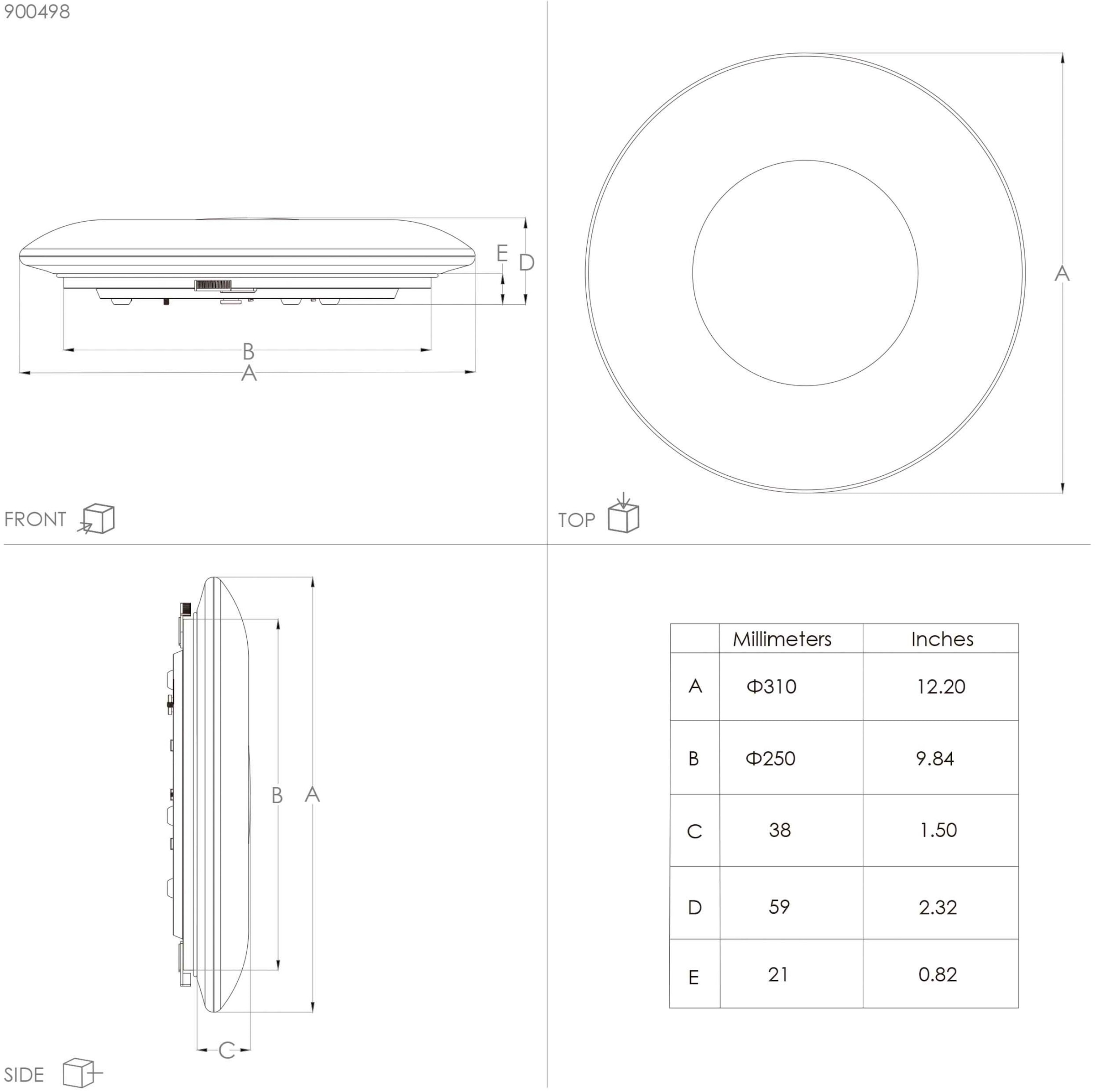 EGLO Deckenleuchte »NIEVES 1«, Leuchtmittel LED-Modul | LED fest integriert, Ø 31 cm, Deckenleuchte, Flurlampe in weiß und gold, Schlafzimmerlampe