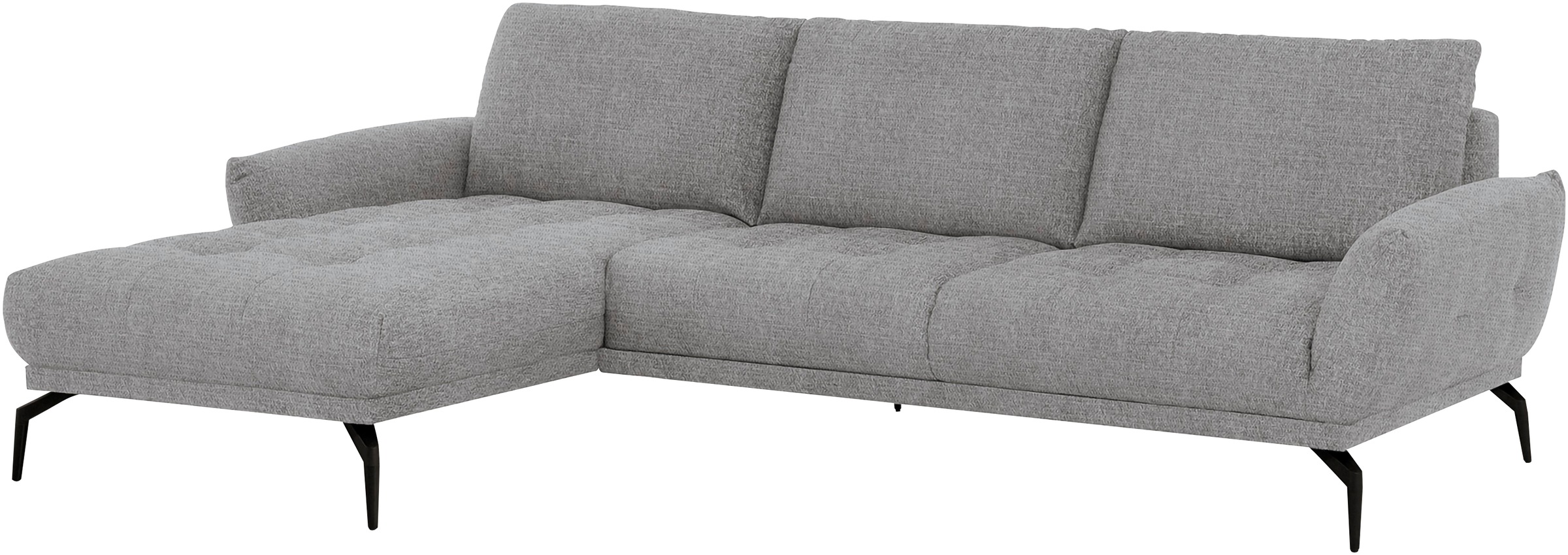 exxpo - sofa fashion Ecksofa »NICEA erstklassiger Sitzkomfort, L-Form, bode günstig online kaufen
