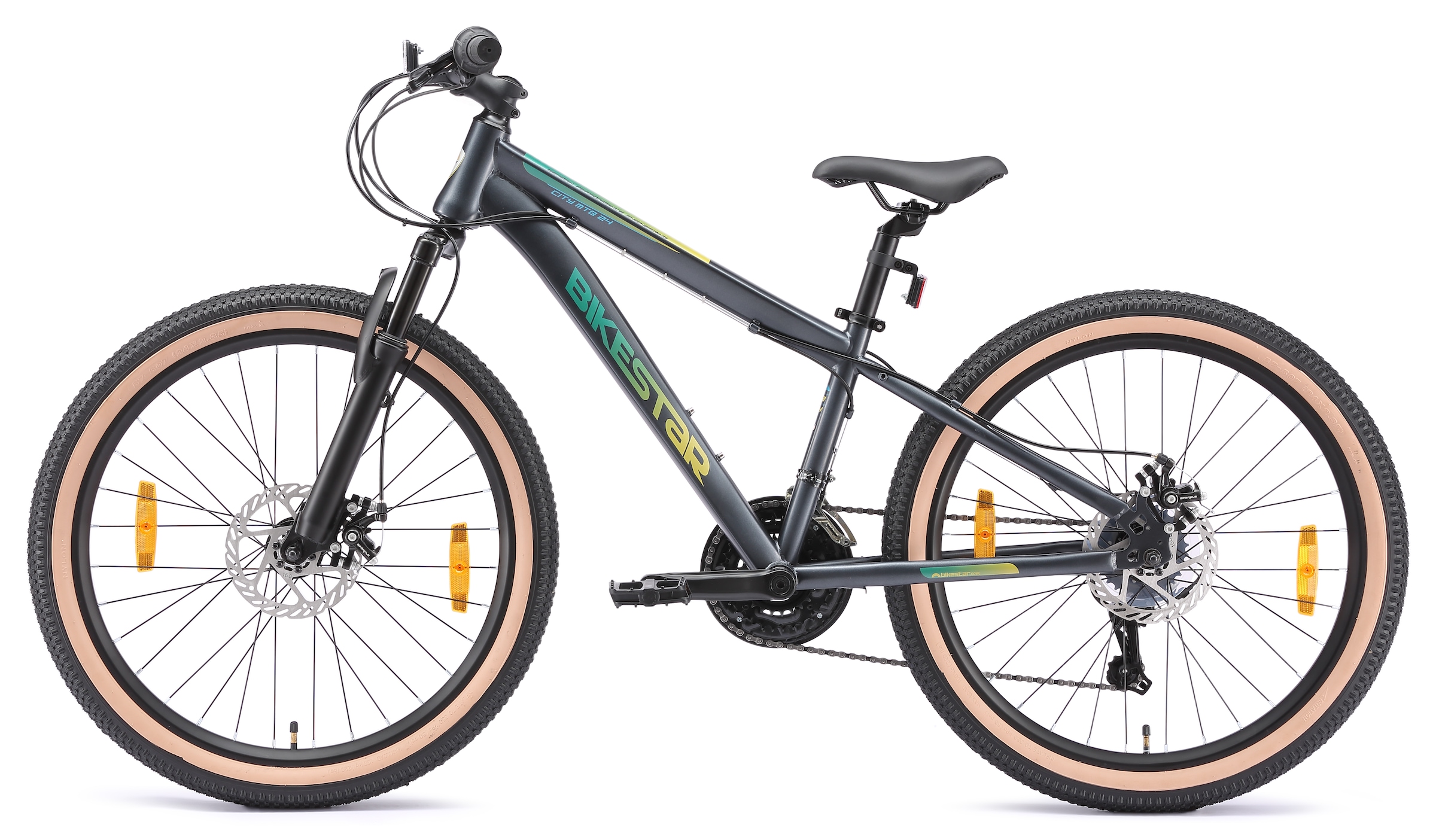 Bikestar Jugendfahrrad 21 Gang Shimano RD-TY21 Schaltwerk Kettenschaltung