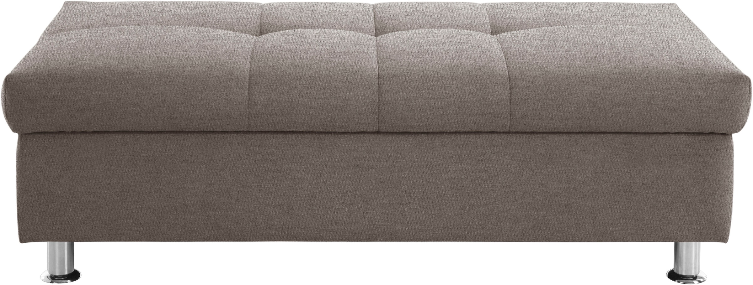 DOMO collection Stauraumhocker »Franzi«, mit großem Stauraumfach