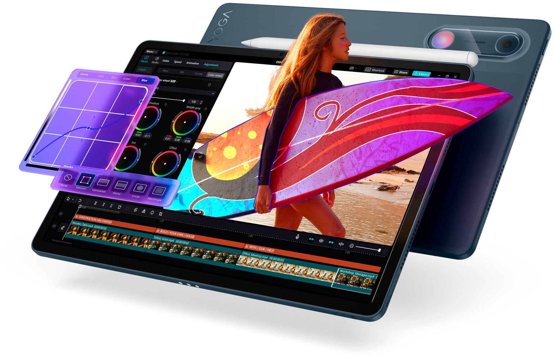 Lenovo Tablet »Yoga Tab Gen 2« (27,75 cm / 11,1 ″) Android 256 GB )