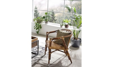 SIT Stuhl, aus recyceltem Holz und Rattan kaufen