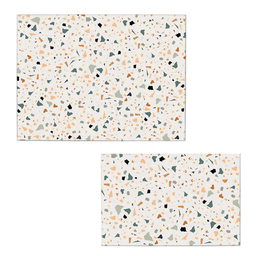 Zeller Present Schneidebrett »Terrazzo'« extra Halt dank Silikon Füße, 2-te günstig online kaufen