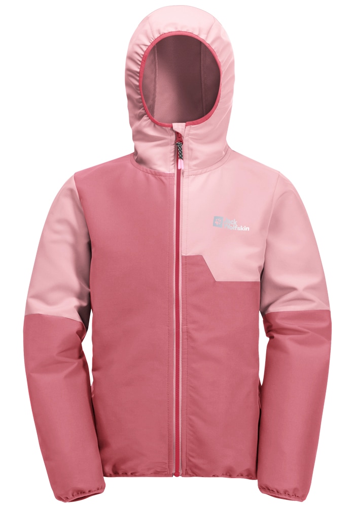 Jack Wolfskin Outdoorjacke »TURBULENCE HOODED JKT K«, mit Kapuze