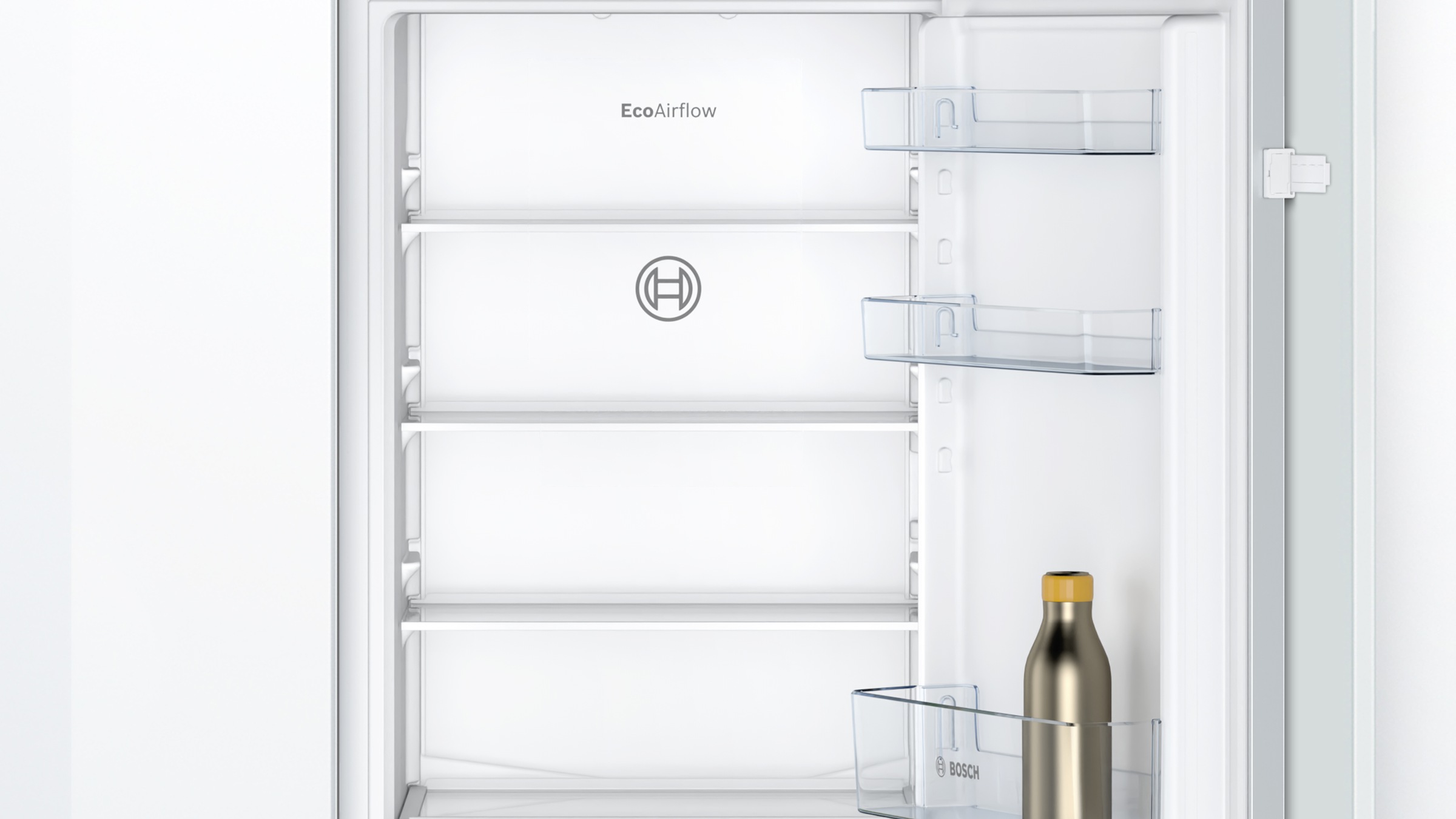 BOSCH Einbaukühlgefrierkombination Serie 2 »KIN86NSE0«