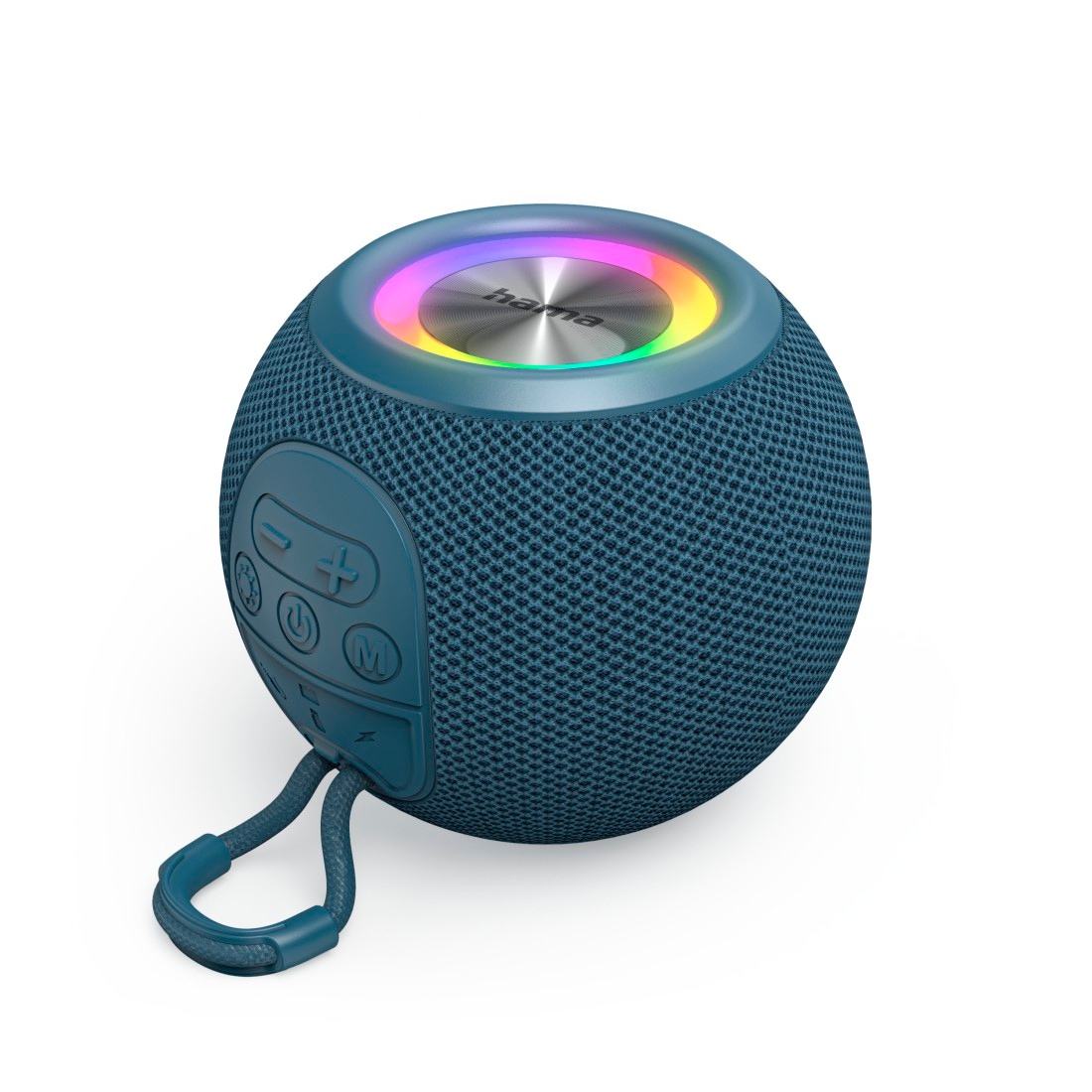Hama Bluetooth-Lautsprecher »Bluetooth®-Lautsprecher "Ball Shape Speaker", 5 Licht-Modi, 5W«, Integrierte Freisprecheinrichtung