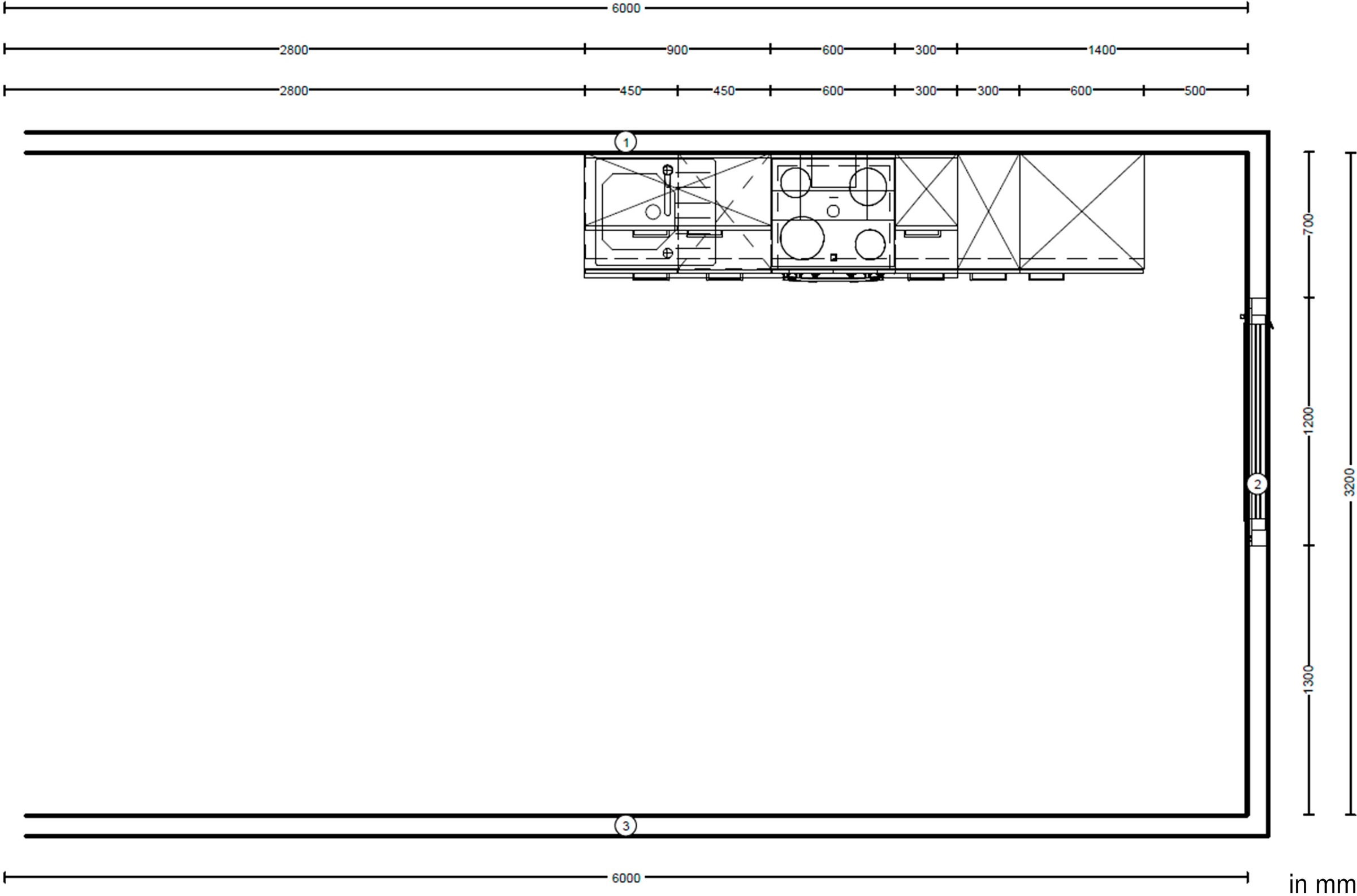 nobilia® Küchenzeile »"Touch II"«, vormontiert, Ausrichtung wählbar, Breite 270 cm, wahlw. mit E-Geräten