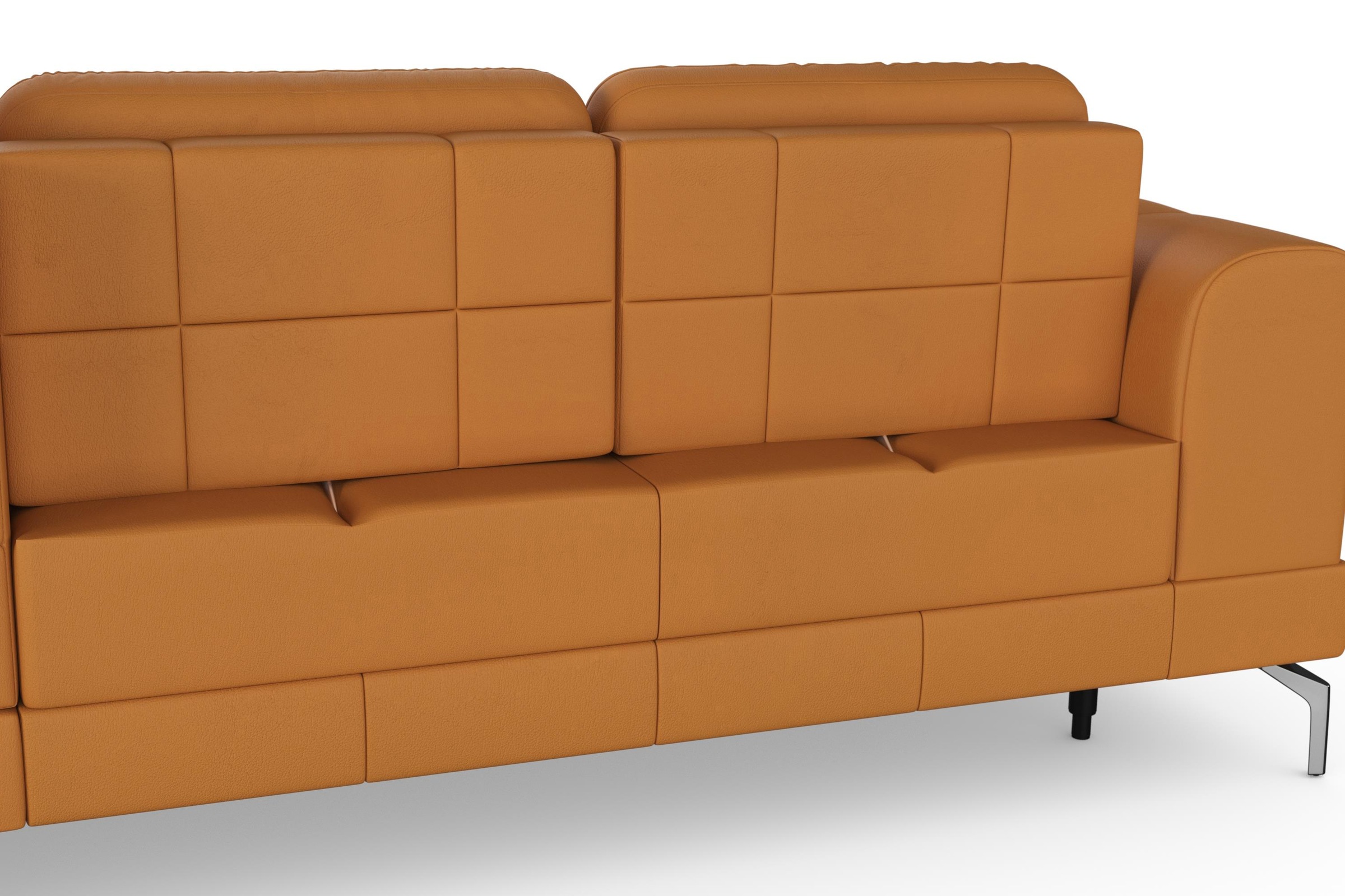 sit&more Ecksofa »Bendigo L-Form«, inklusive Sitztiefenverstellung, Bodenfreiheit 15 cm, 2 Fußfarben