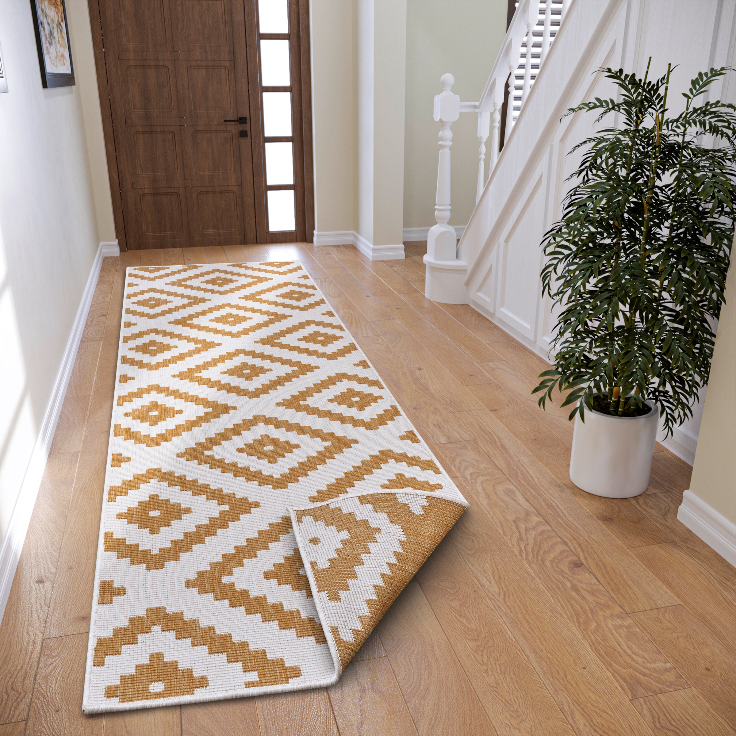 HANSE Home Teppich »Malta Wendeteppich«, rechteckig, 5 mm Höhe, In-& Outdoo günstig online kaufen