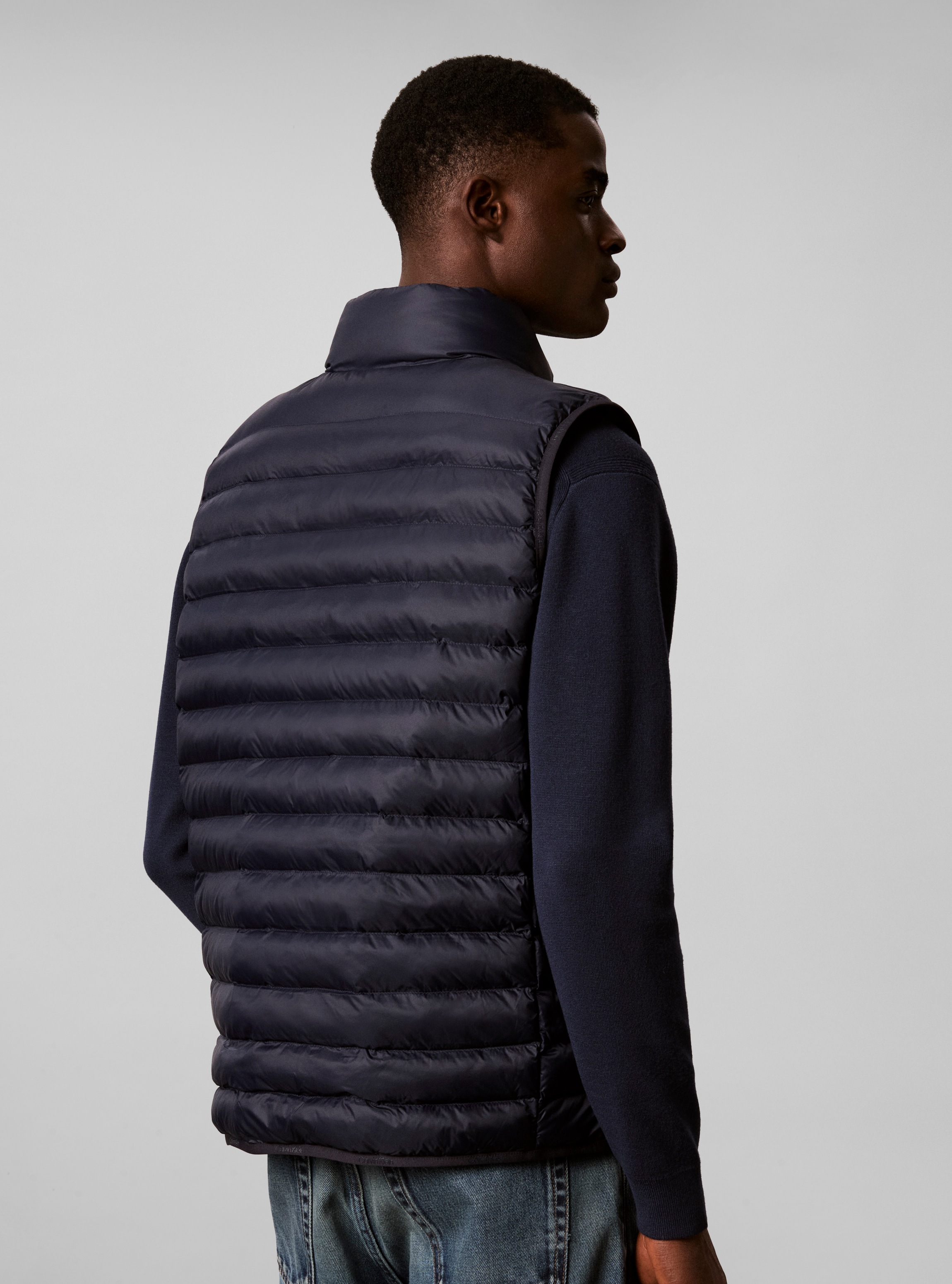Calvin Klein Steppweste »NYLON PUFFER VEST« Regular fit mit Stehkragen