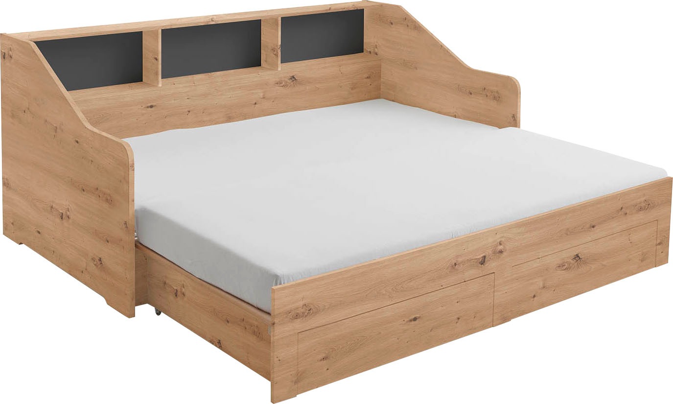 Relita Stauraumbett »Rene« ausziehbarer Unterbau und 2 Schubladen. Lieferun günstig online kaufen