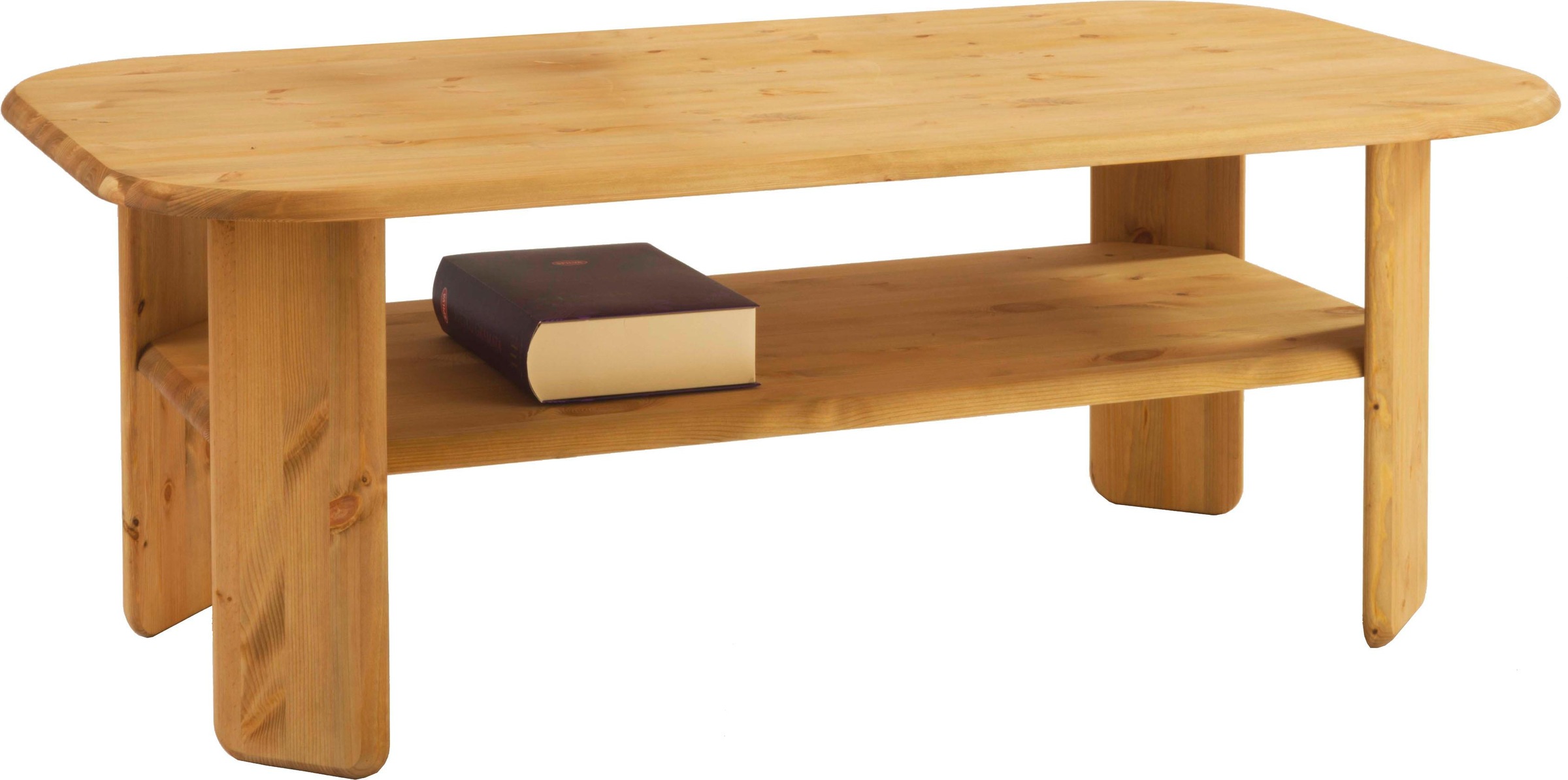 Home affaire Couchtisch "Jayden 1" Breite 139 cm, aus massivem Kiefernholz günstig online kaufen