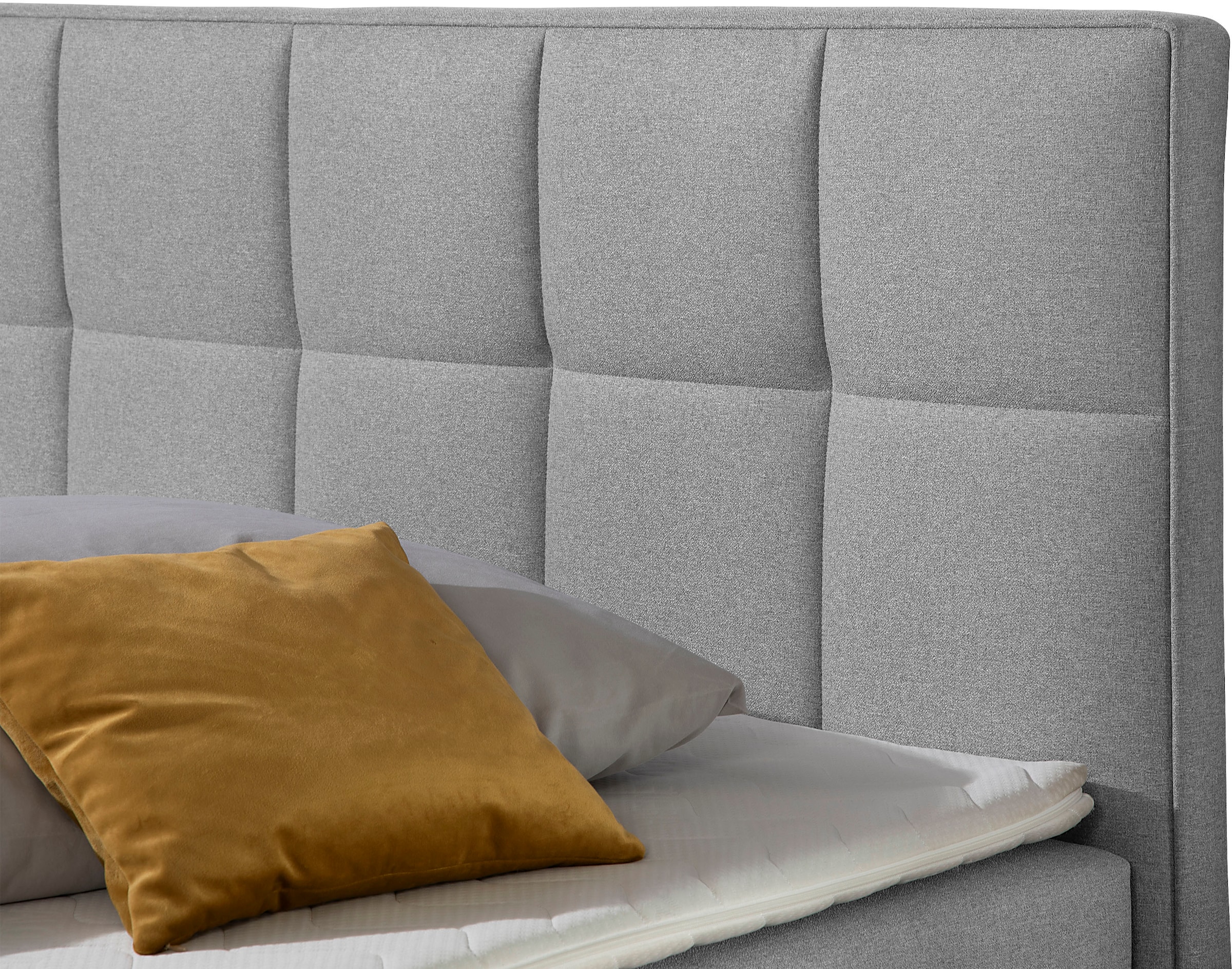 Home affaire Boxbett »Niemes« Boxbett mit Bettkasten, inkl. Topper