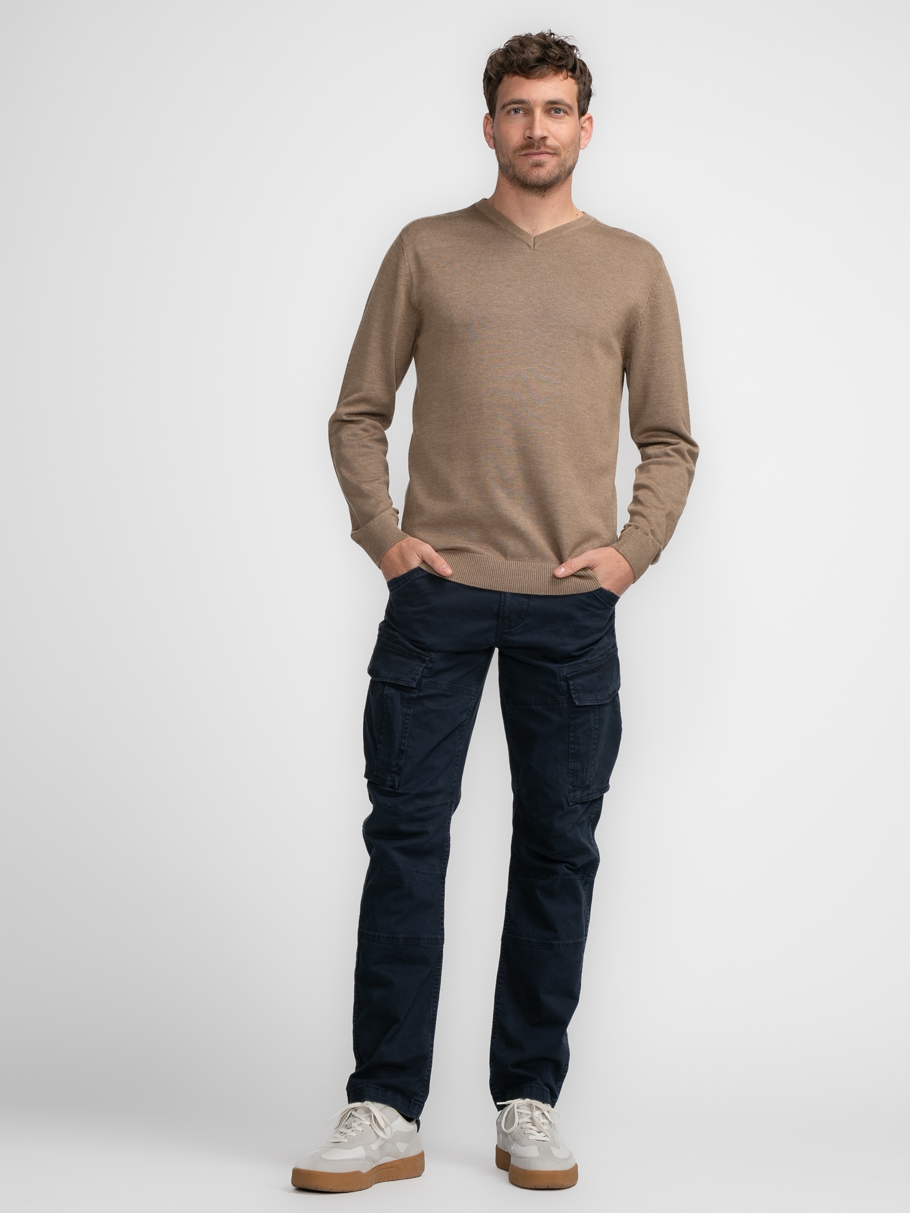 Petrol Industries V-Ausschnitt-Pullover »Men Knitwear V-Neck Basic«