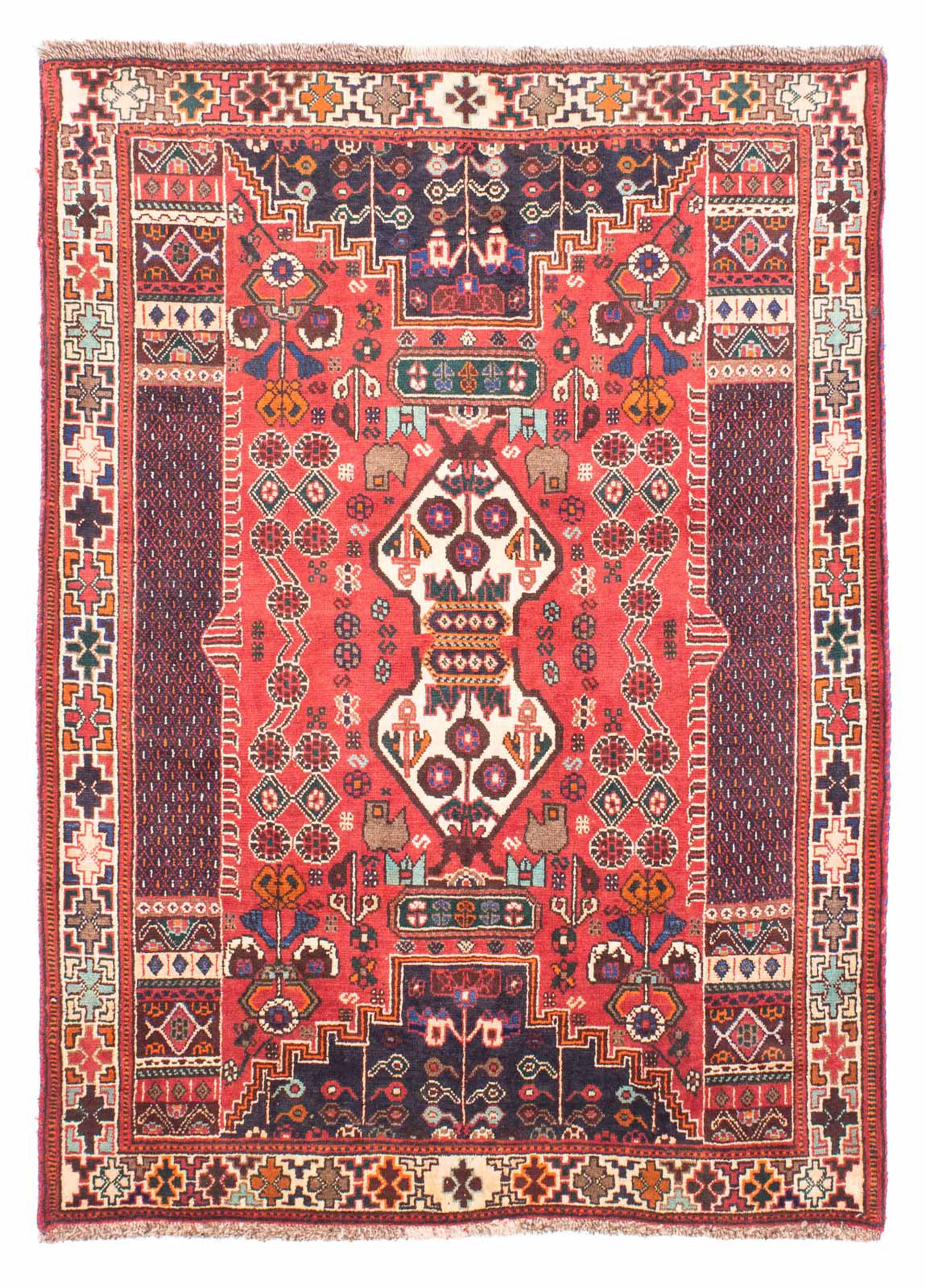 morgenland Orientteppich »Perser - Nomadic - 154 x 100 cm - rot«, rechtecki günstig online kaufen