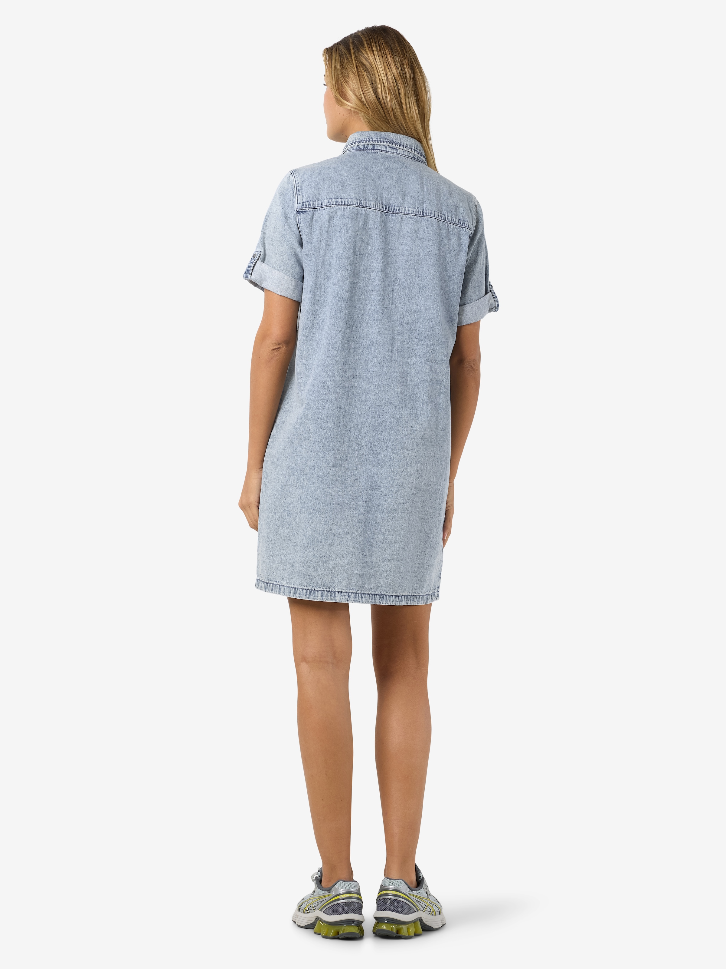 Noisy may Jeanskleid »NMNEW SIGNE S/S DENIM DRESS VI003LB NOOS« Brusttaschen
