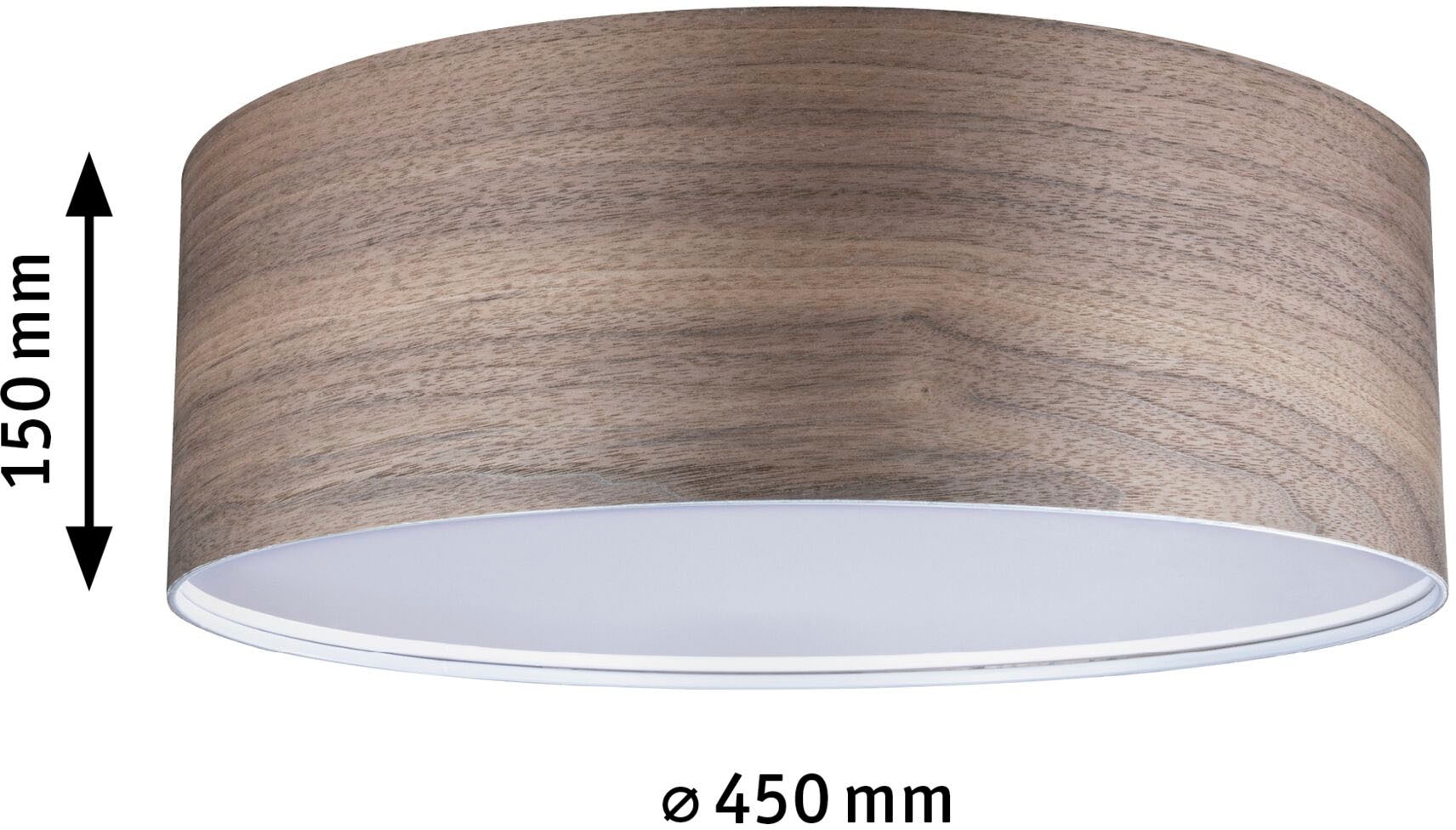 Paulmann LED Deckenleuchte »Liska«, 3 flammig, Leuchtmittel E27 | ohne Leuchtmittel, E27