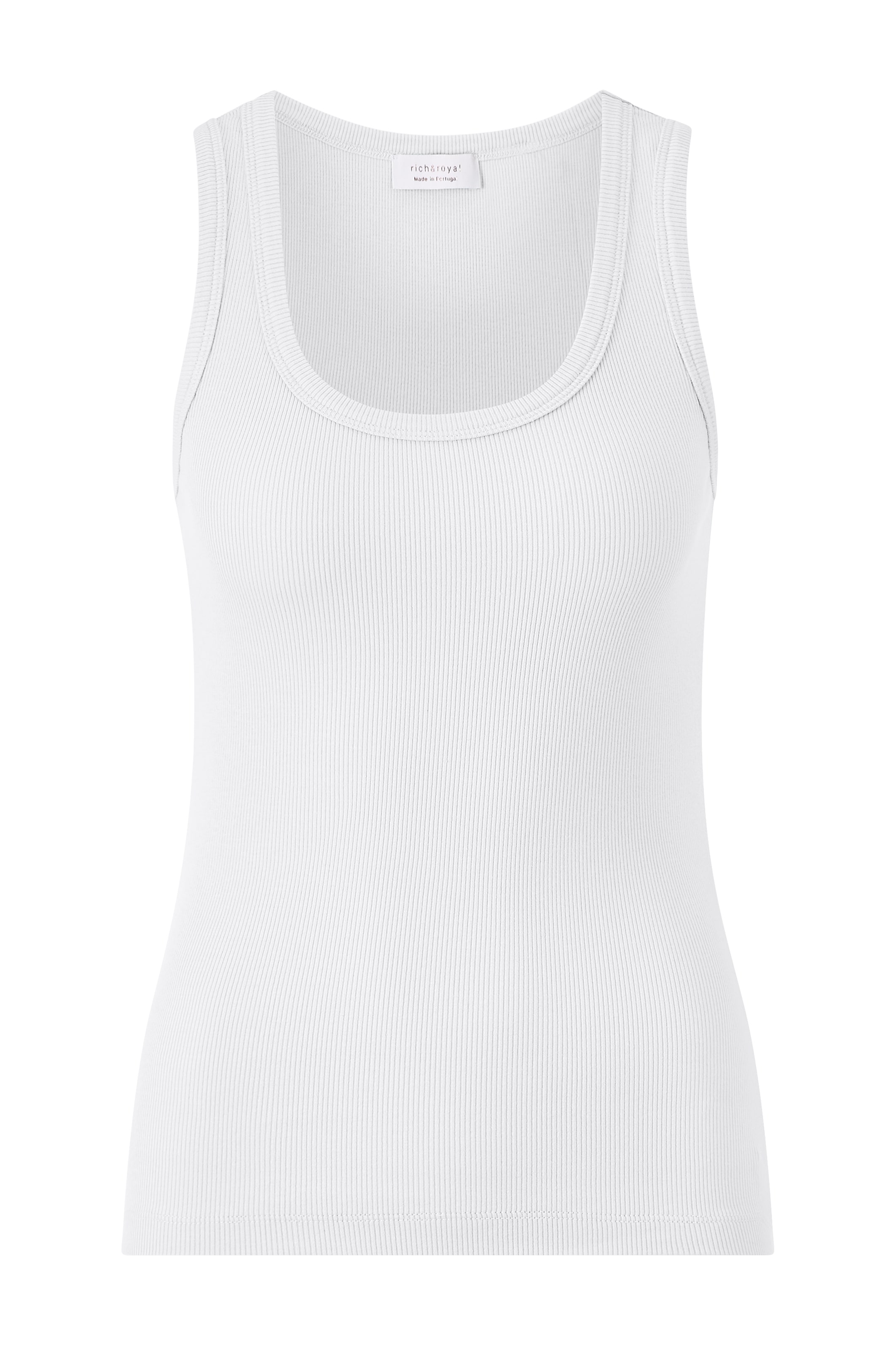 RICHROYAL Tanktop Regular fit mit tiefem Rundhalsausschnitt