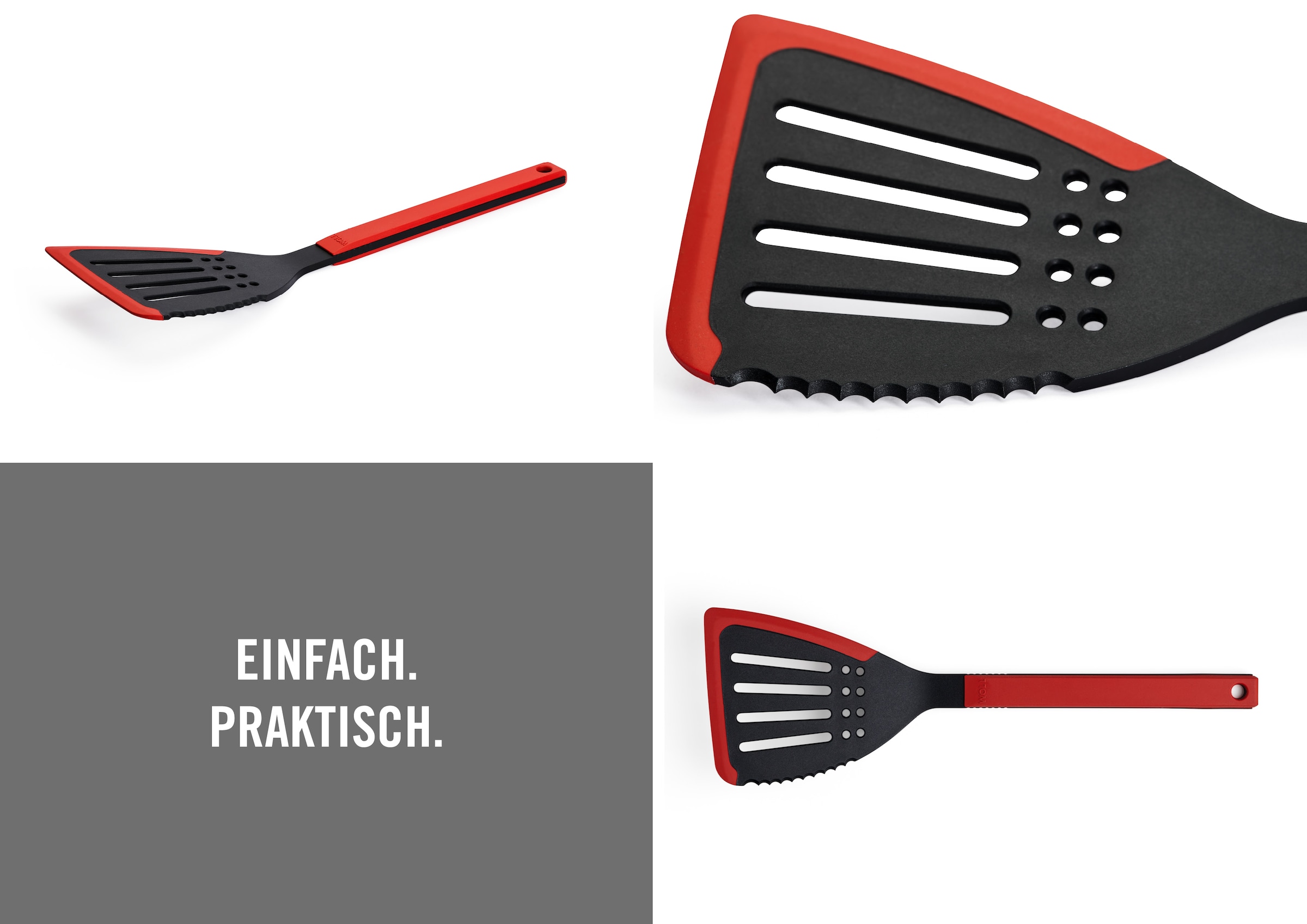 WOLL Pfannenwender »Cook it« aus hochwertigem Kunststoff und Silikon günstig online kaufen