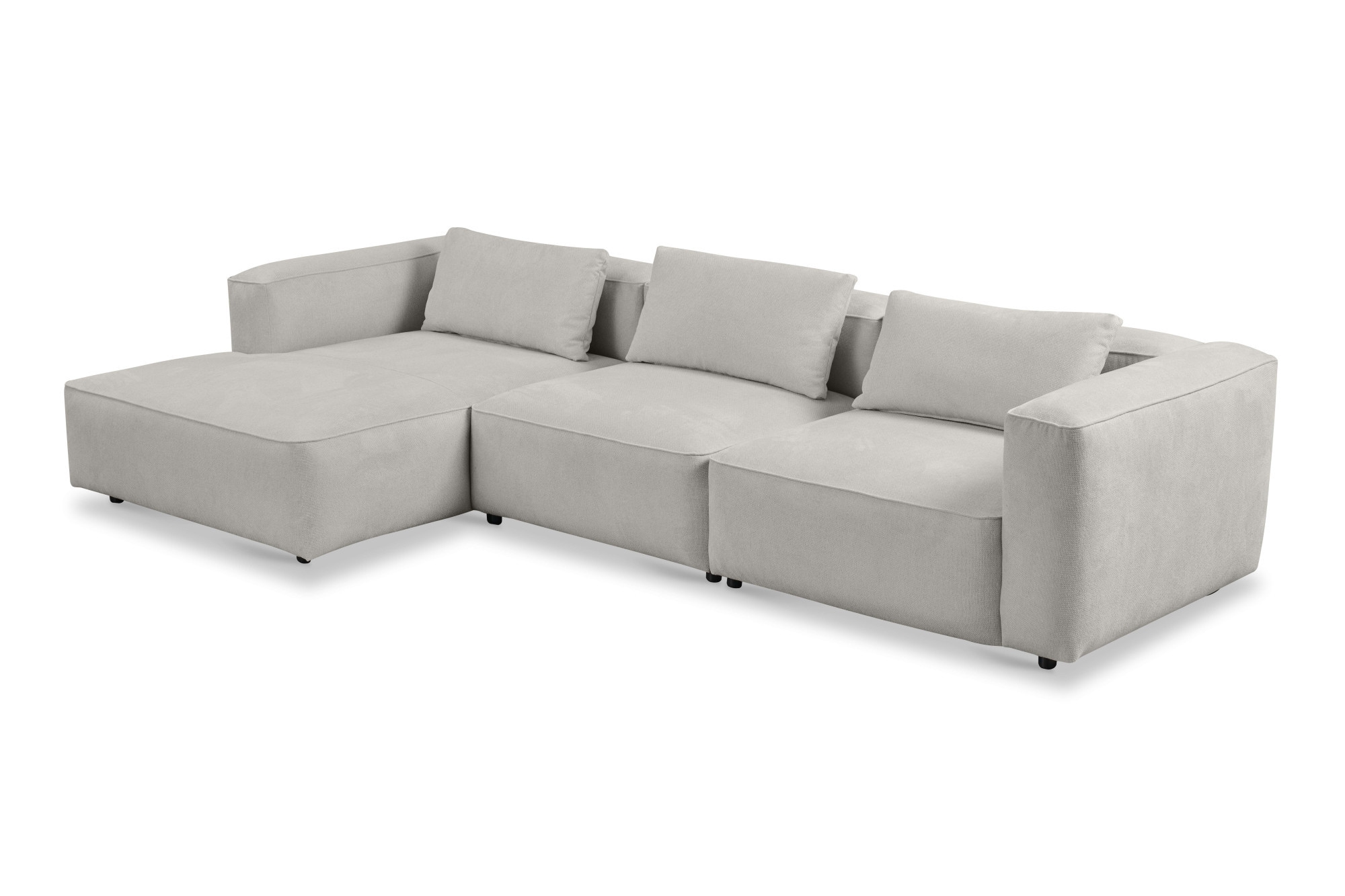 andas Ecksofa »Tvinnet«, Breite 317 cm, extra tiefe Sitzfläche, kubisches Sitzvergnügen