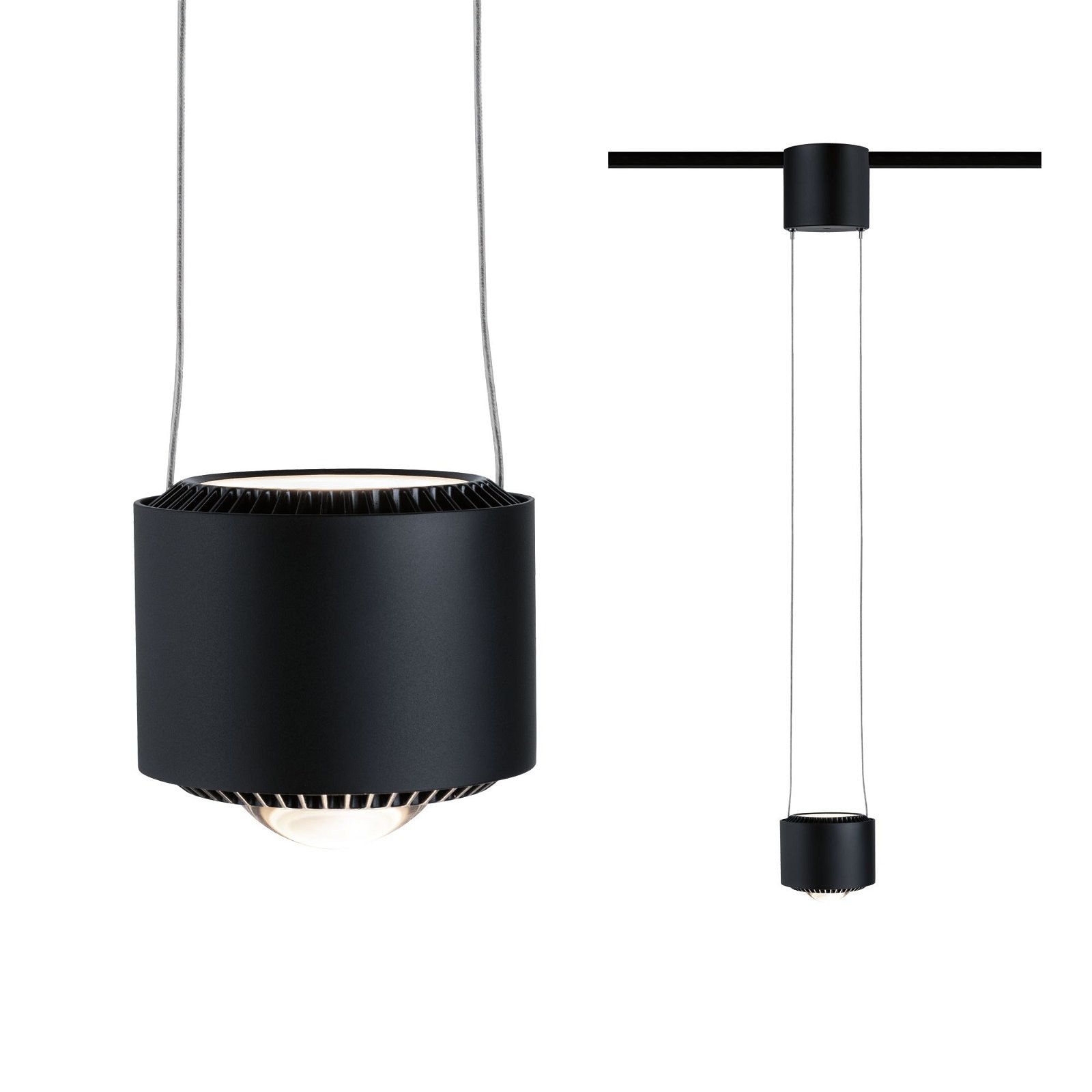 Paulmann Schienensystem-Leuchten »URail Pendel Aldan 860lm/460lm 8,5W 2700K günstig online kaufen