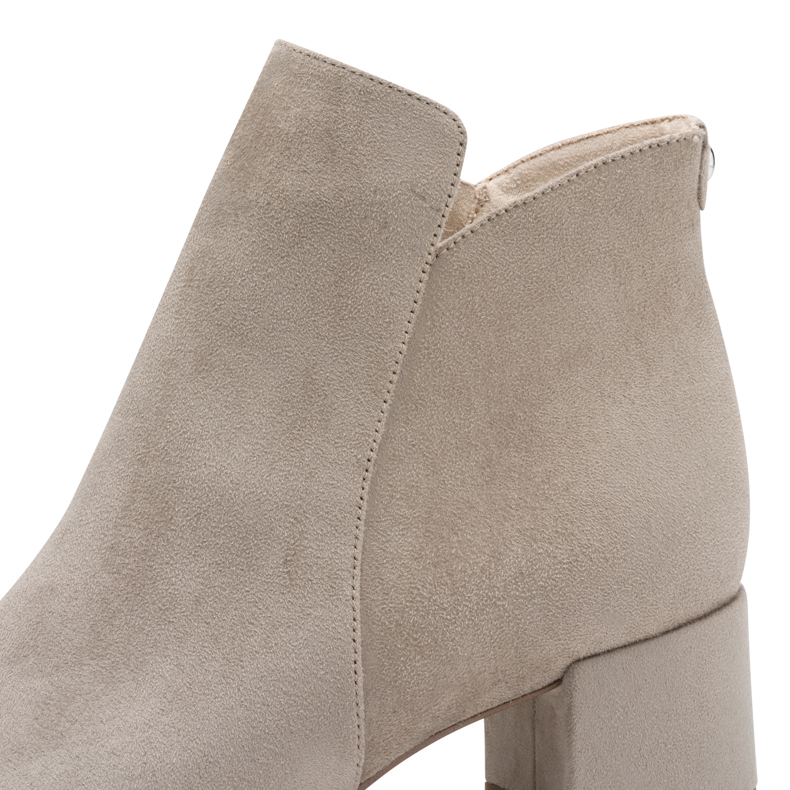 Tamaris Stiefelette, Blockabsatz, Basicstiefelette in veganer Verarbeitung, schmale Form