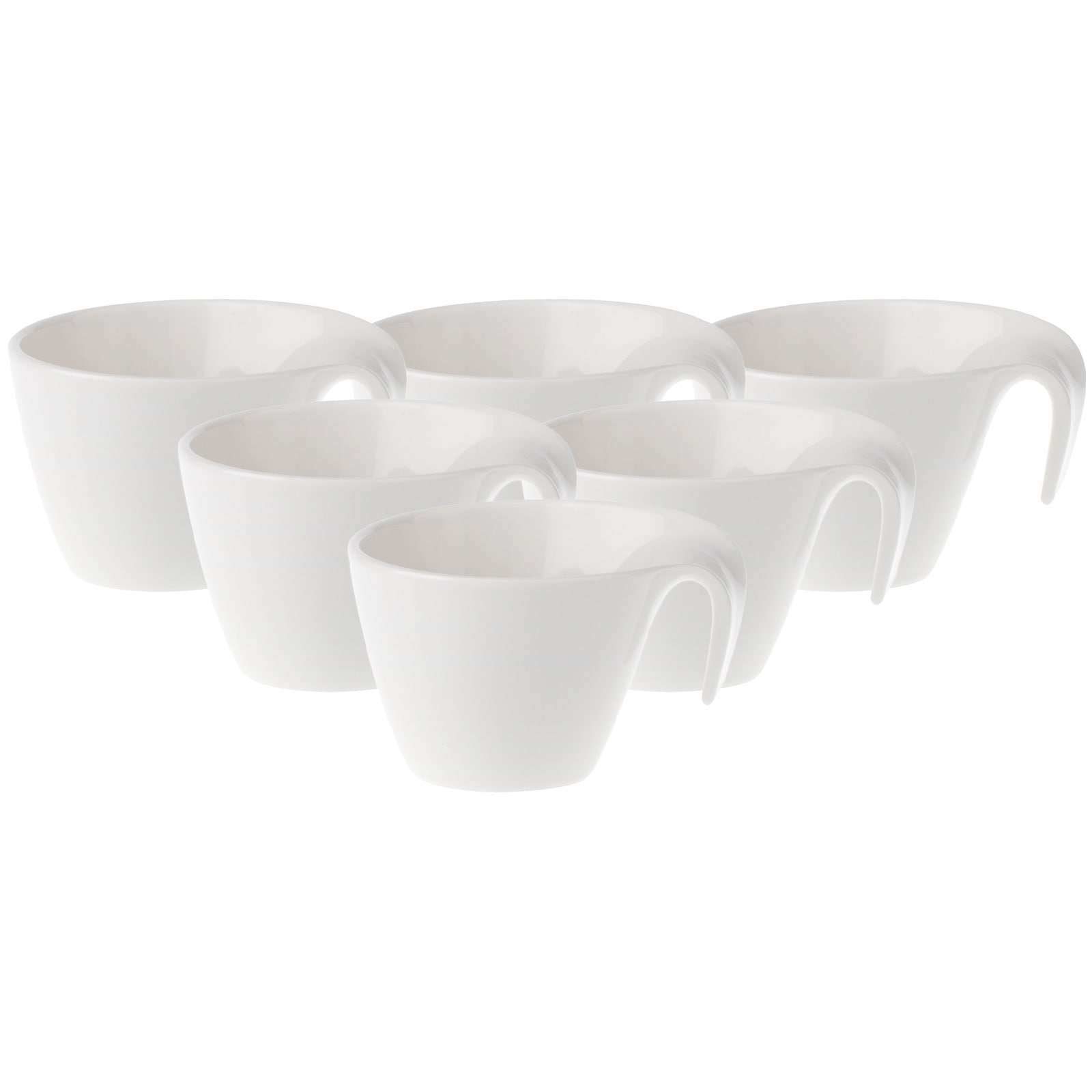 Villeroy & Boch Tasse »Kaffeetassen Flow 200 ml 6er Set weiß« günstig online kaufen