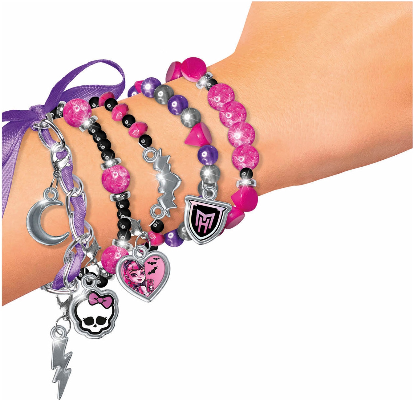 Kreativset »Monster High, Armbänder«