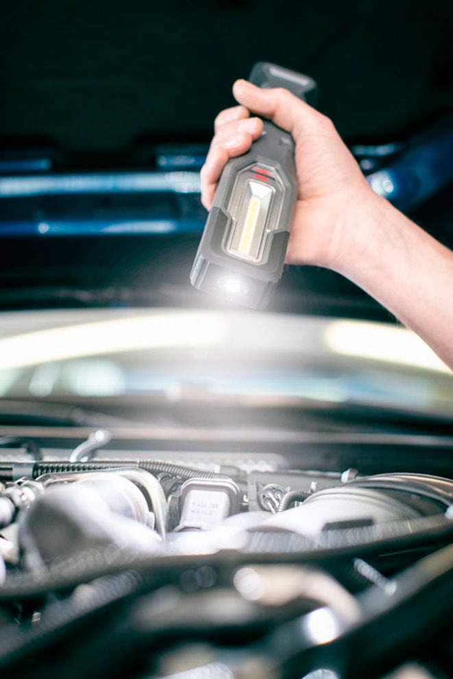 Brennenstuhl Handleuchte »HL 1000 A« mit integriertem Akku und USB-Kabel