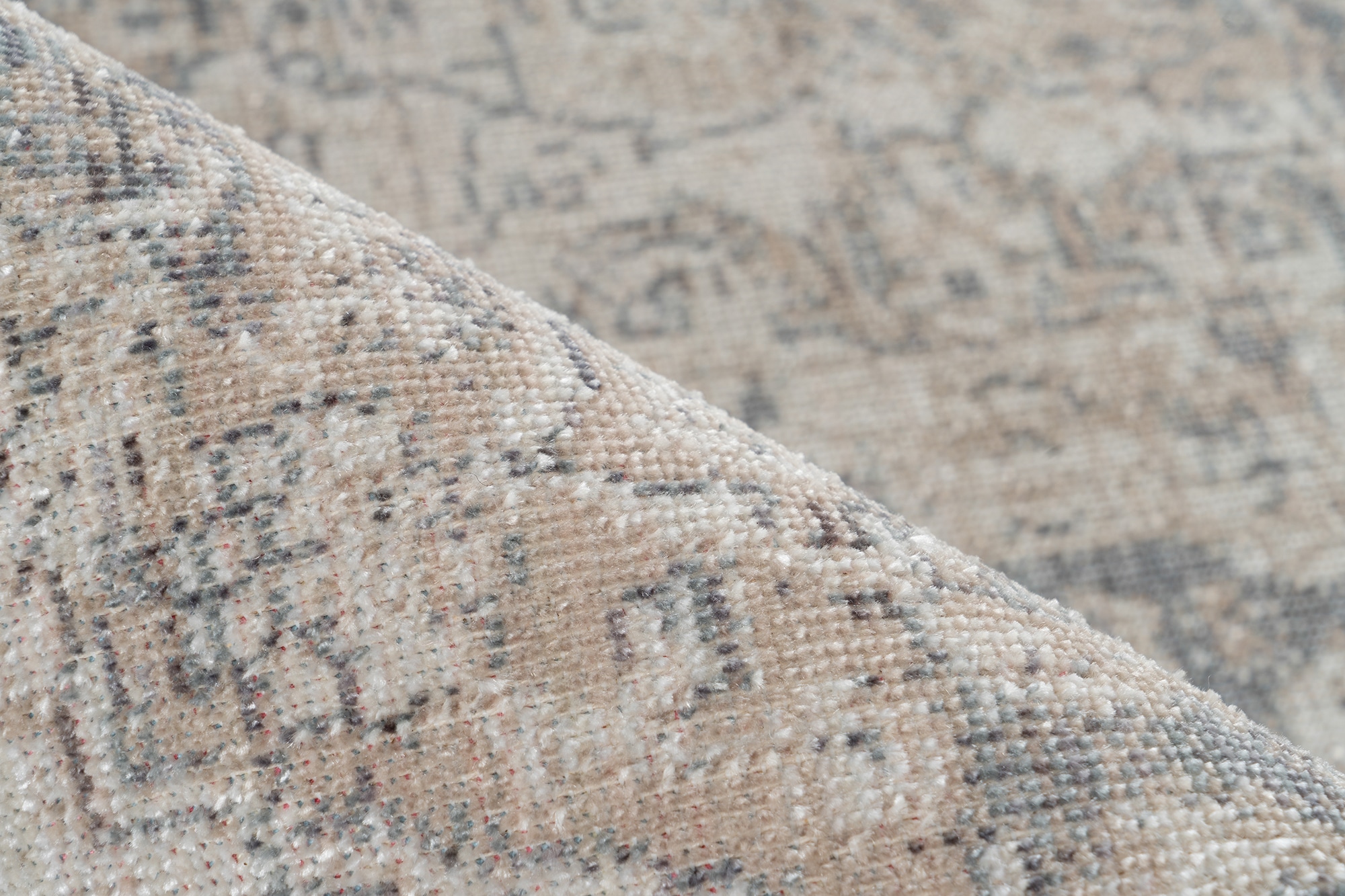 Kayoom Teppich »Milan 125«, rechteckig, 5 mm Höhe, ca. 436.800 Points/qm, Kurzflorteppich, weiche Haptik, hochwertig
