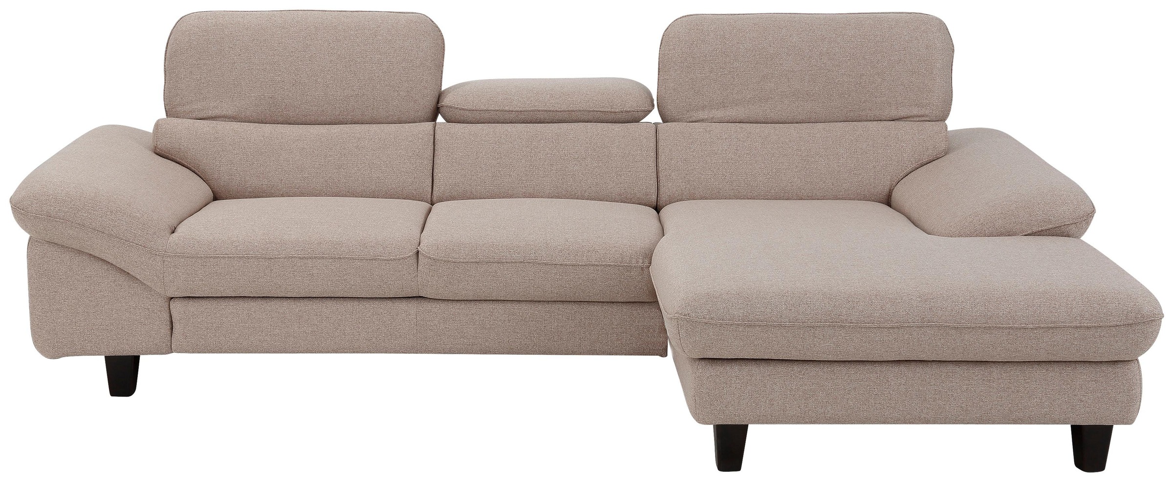 Home affaire Ecksofa "Pilot L-Form" mit Kopfteilverstellung, wahlweise mit günstig online kaufen