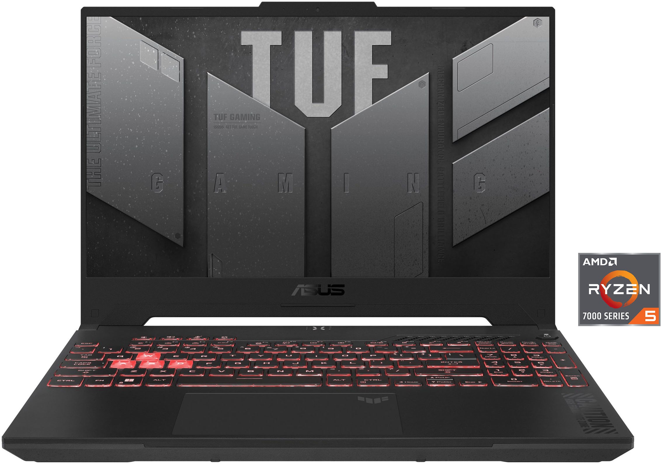 ASUS Gaming-Notebook »TUF Gaming A15 Laptop, Full HD IPS-Display, 16GB RAM, Windows 11 Home, « 39, 6 cm / 15, 6 ′′ AMD Ryzen 5 Schwarz