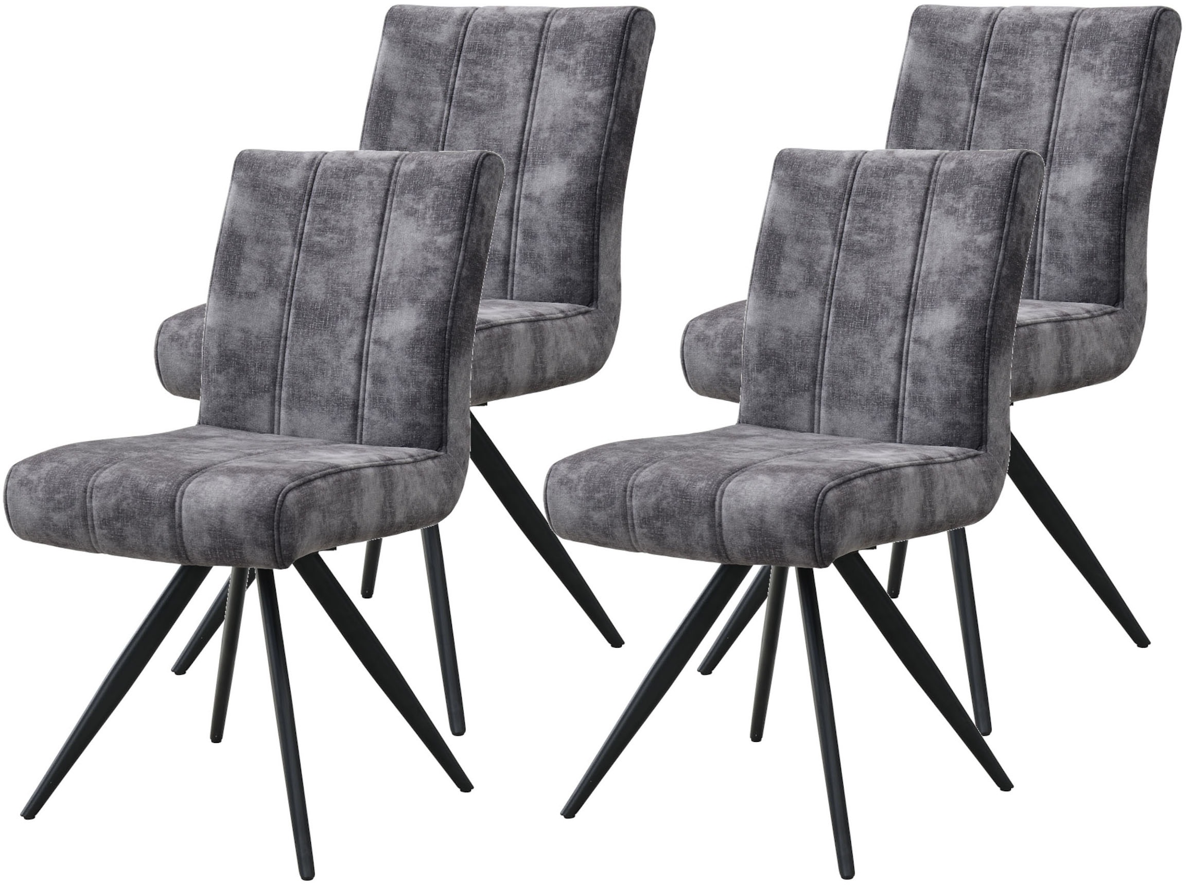 HELA Drehstuhl »PORTO« (Set) 4 Stk. günstig online kaufen