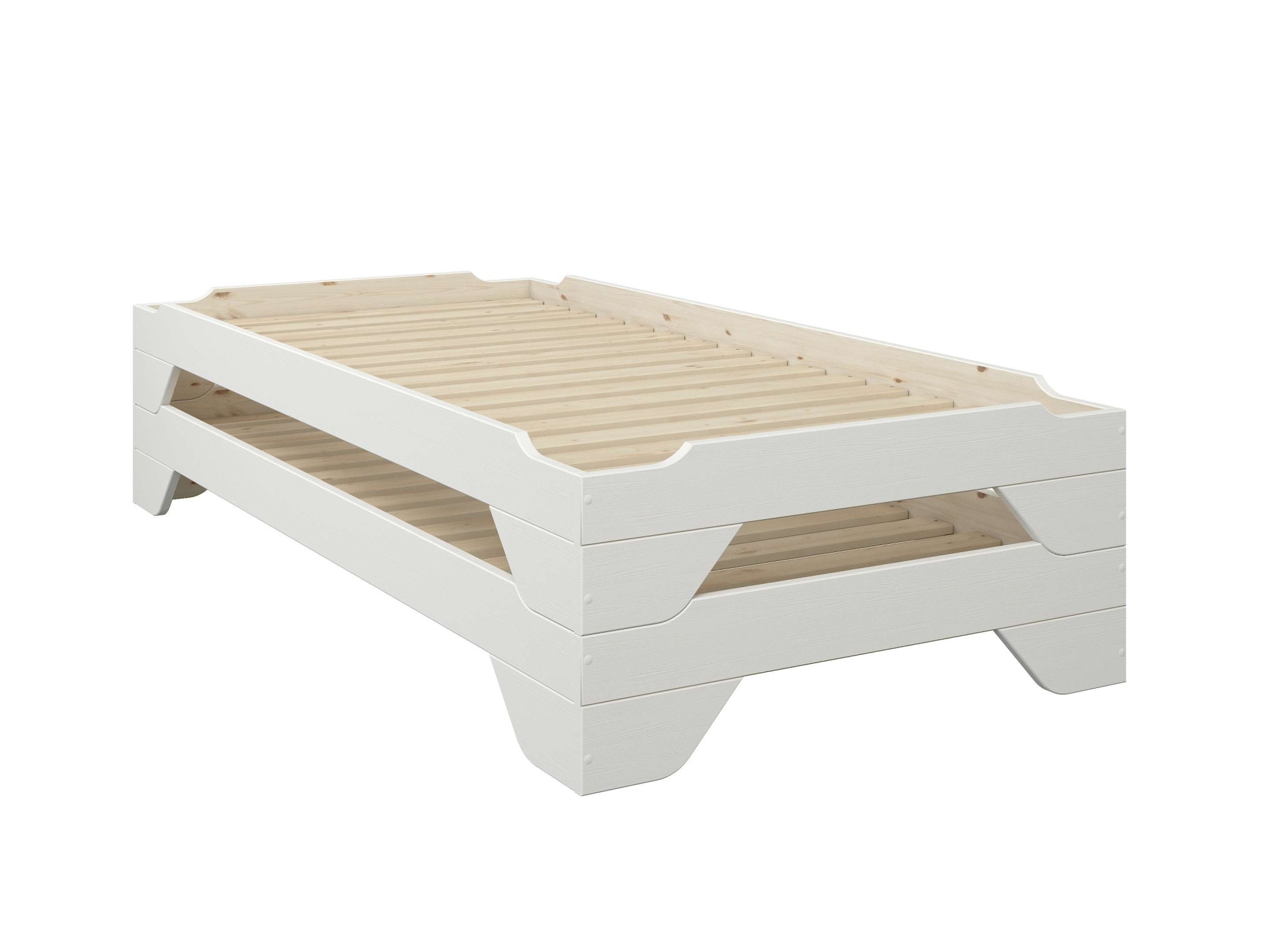 Home affaire Massivholzbett »Melwine, Stapelbett, 2 Betten auch nebeneinand günstig online kaufen