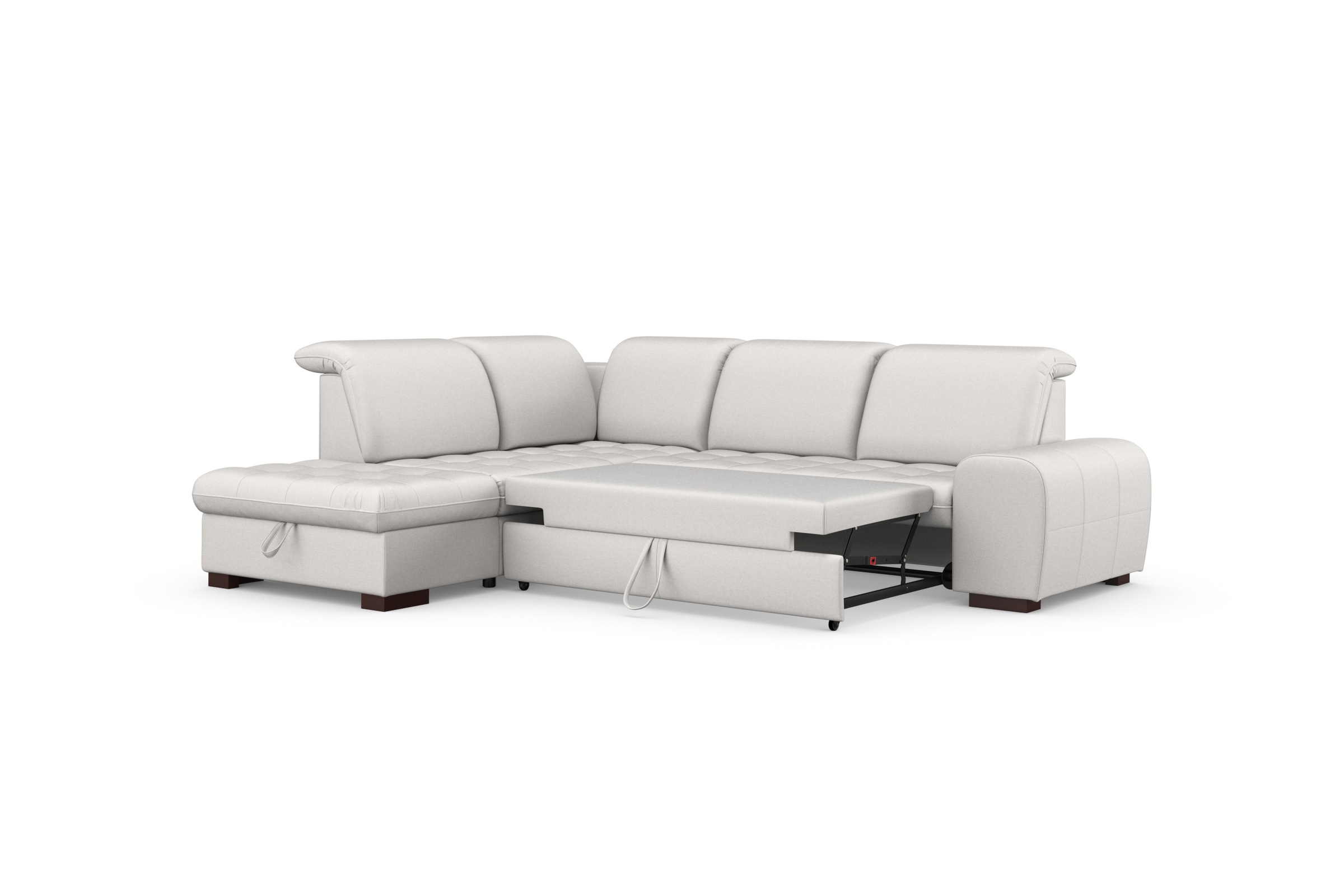 sit&more Ecksofa »Luxor L-Form«, wahlweise mit Bettfunktion, Stauraum und Kopfteilverstellung