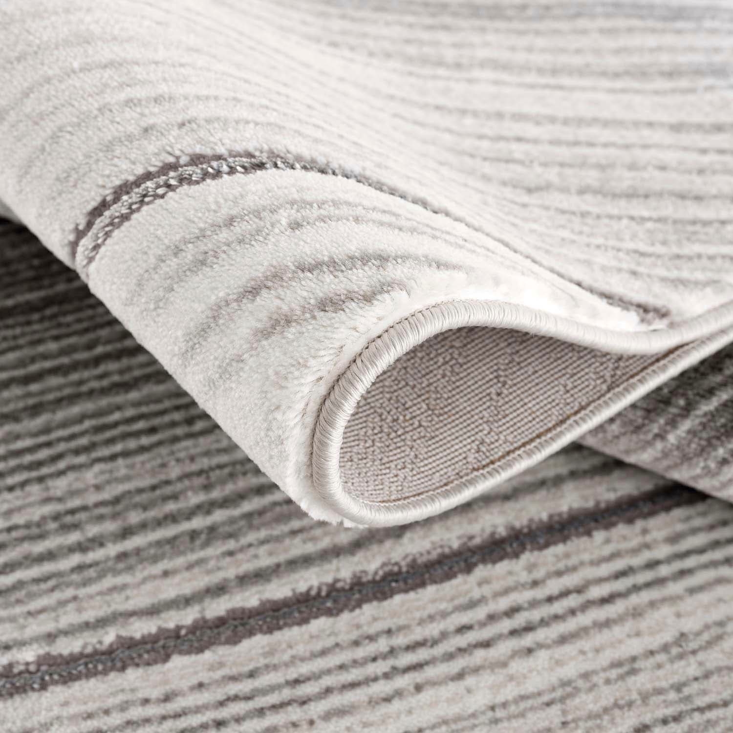 Carpet City Teppich »Noa 9258«, rund, 11 mm Höhe, Kurzflor, Modern, Weicher günstig online kaufen