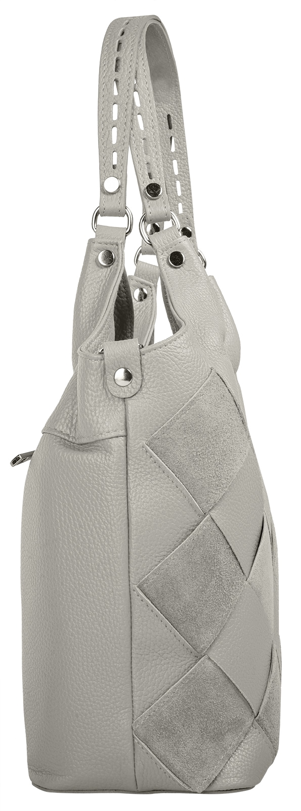Samantha Look Shopper, echt Leder, Made in Italy