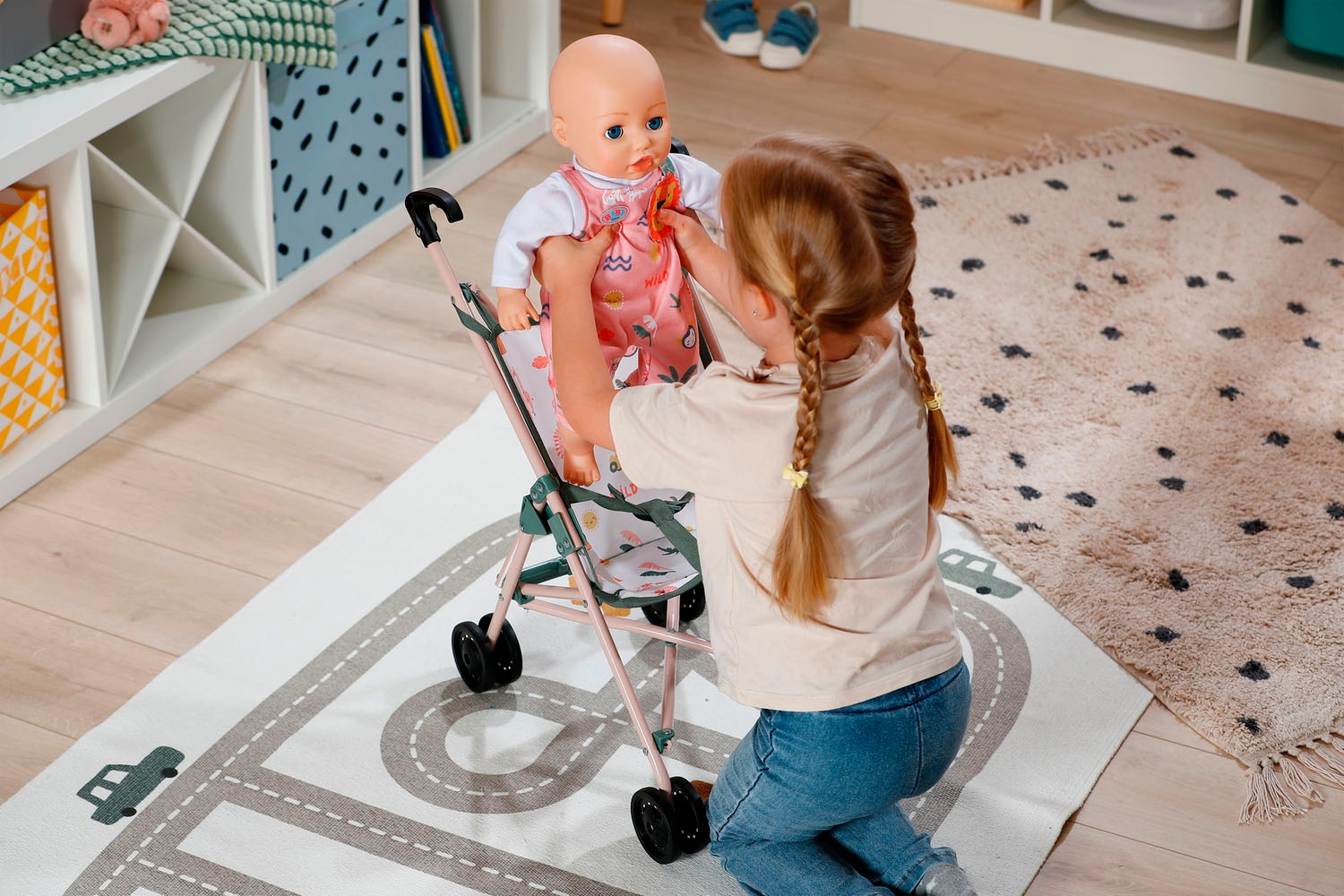 Baby Born Puppenbuggy »Dschungel-Design«, mit Tasche
