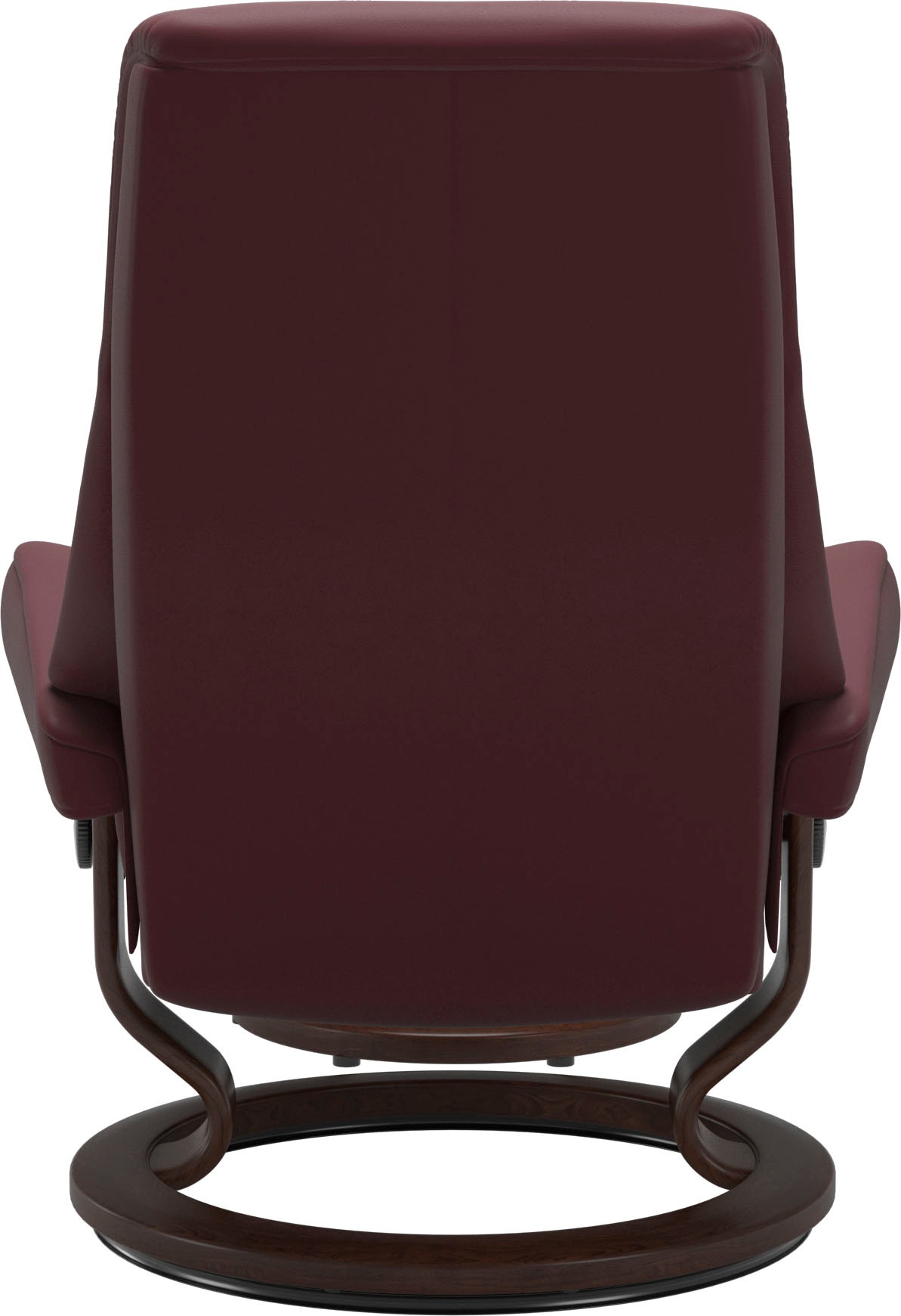 Stressless® Relaxsessel »View«, (Set, Relaxsessel mit Hocker), mit Classic Base, Größe M,Gestell Braun