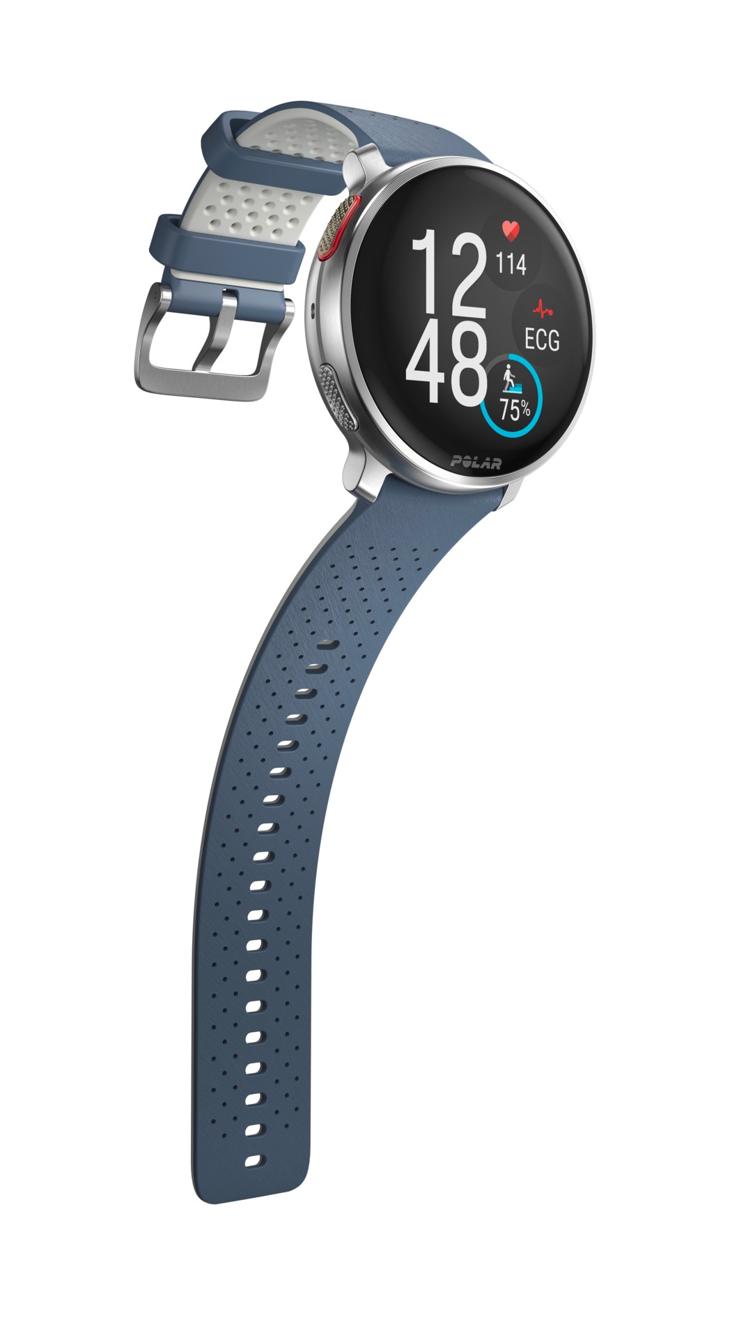 Polar Smartwatch »VANTAGE V3«, (3,5 cm / 1,39 Zoll), 32 GB, Premium-Multisportuhr Silikon-Armband S-L)