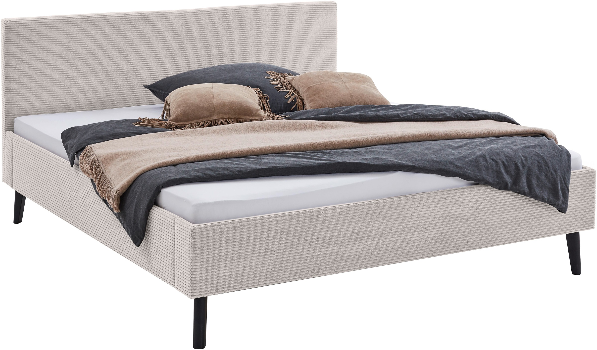 meise.möbel Polsterbett »Avola«, erhältlich in den Breiten 140 & 180cm, Bezugsstoff Cord