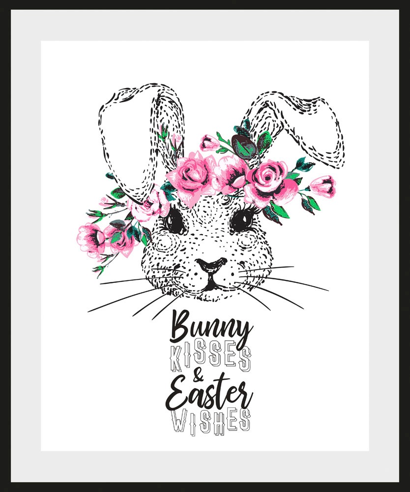 queence Bild »Aico« Hase   Hasen   Haustiere   Kunst   Ostern 1 Stk. tlg. m günstig online kaufen