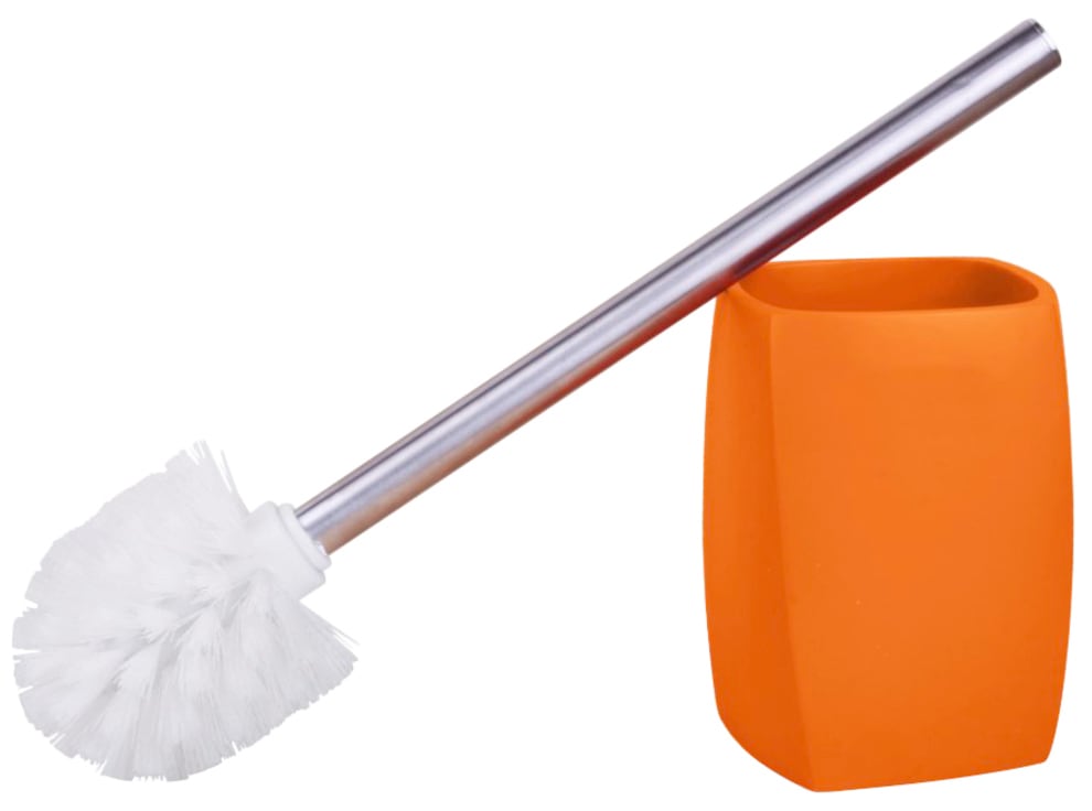 Sanilo Badaccessoire-Set »Wave Orange«, (Kombi-Set, 2 tlg.), bestehend aus Seifenspender und WC-Bürste, matt