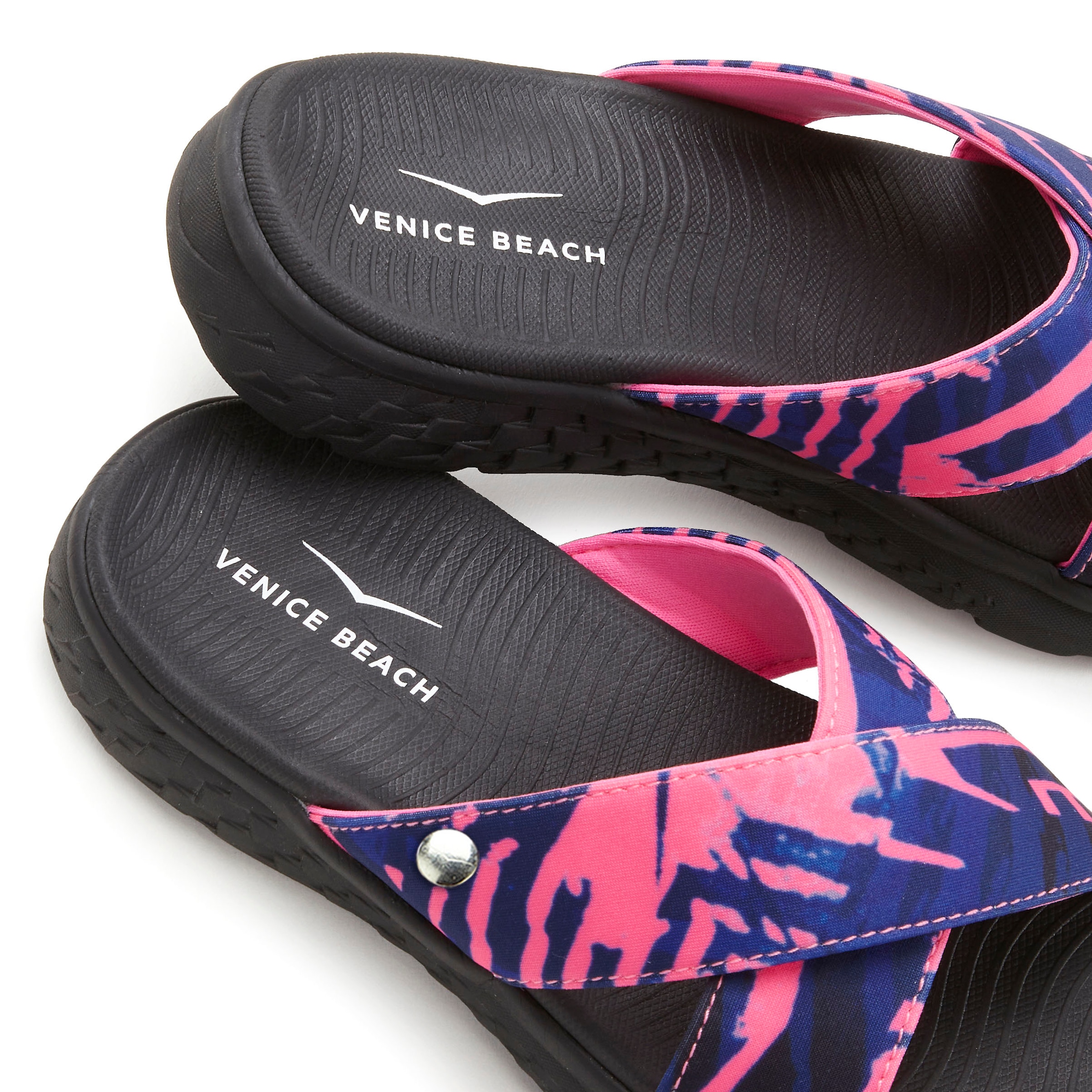 Venice Beach Badepantolette, Pantolette, Mule, Sandale, offener Schuh, Badeschuh VEGAN