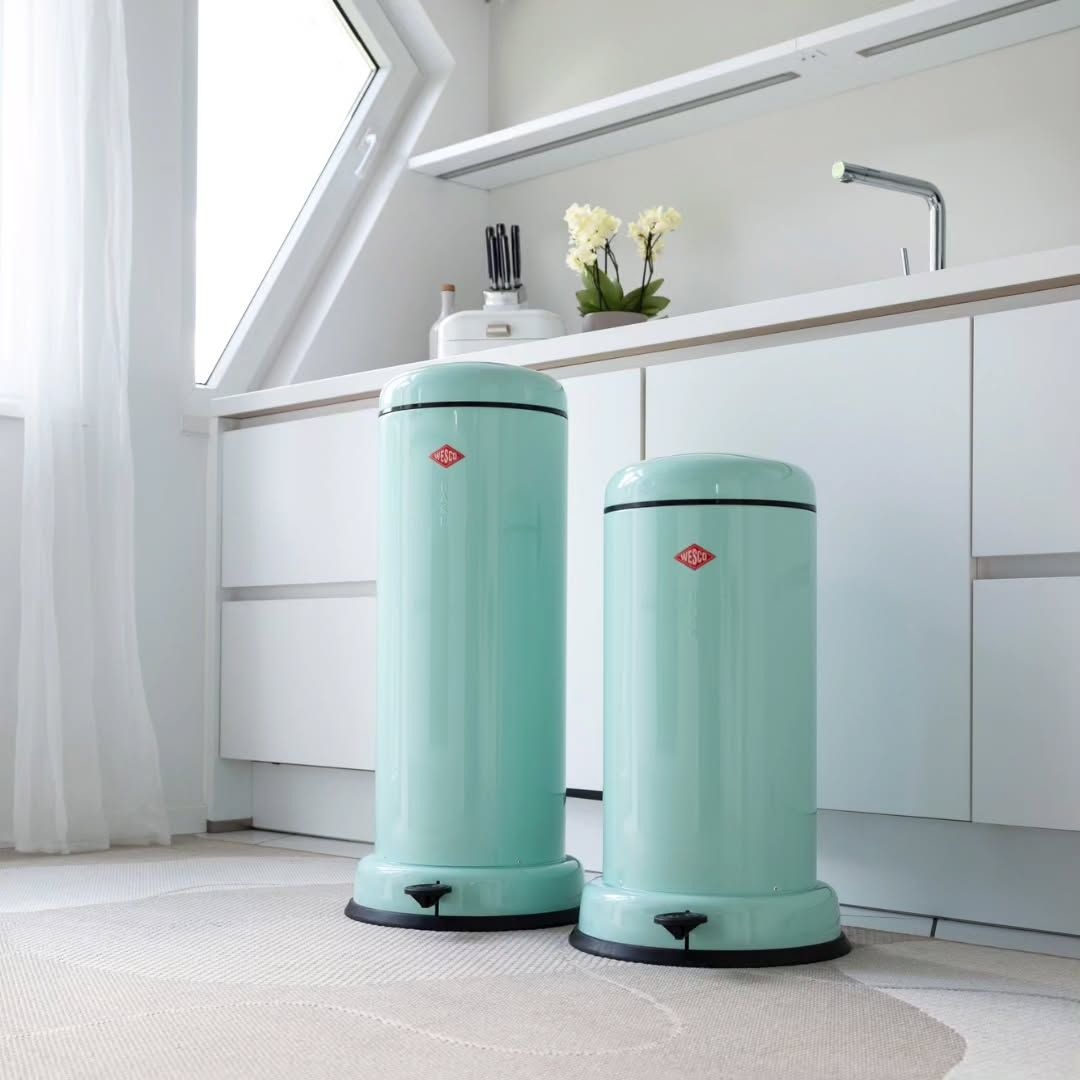 WESCO Mülleimer »Big Baseboy«, 1 Behälter, Abfallsammler mit Dämpfer 30 Liter