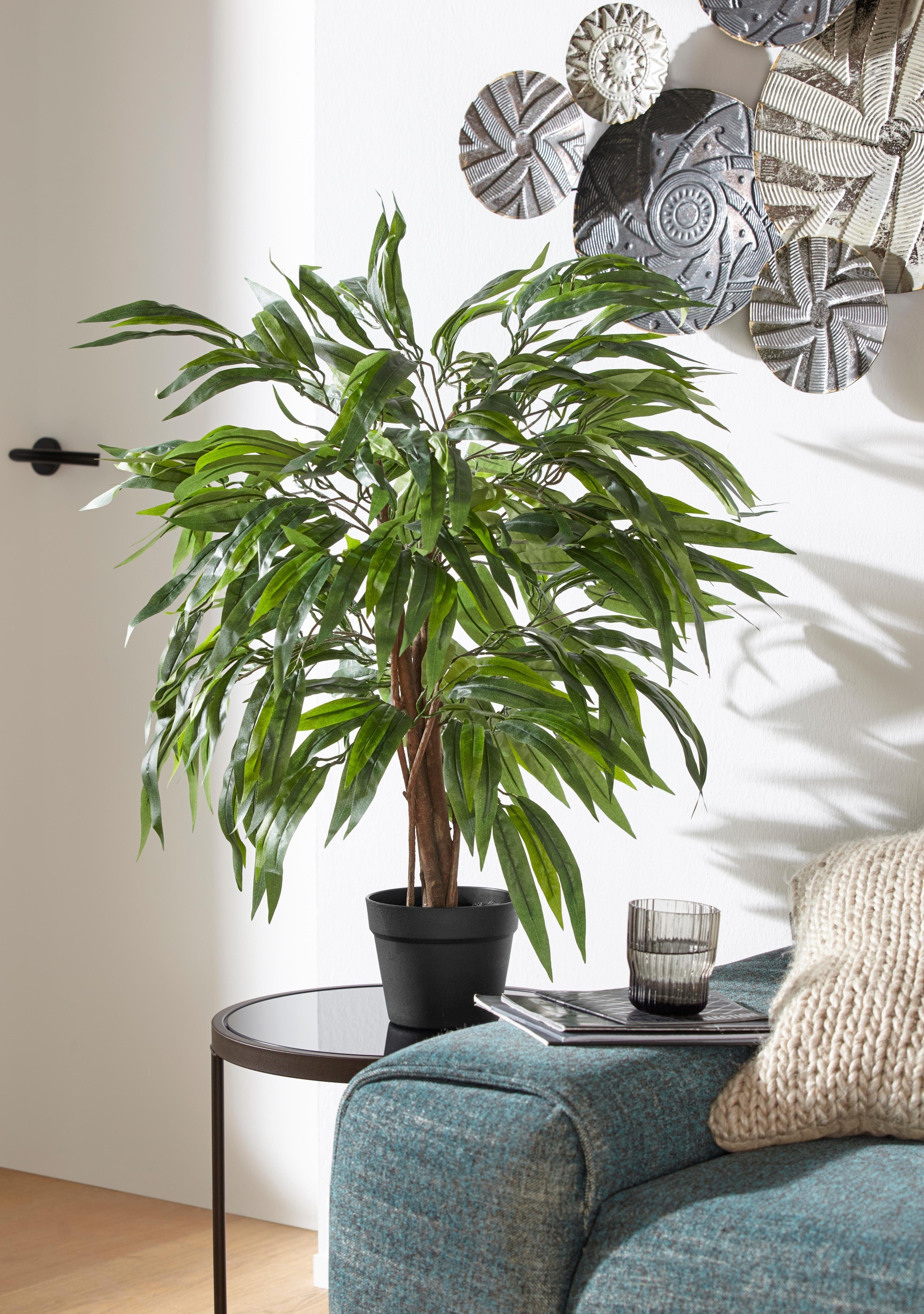 Creativ green Kunstpflanze »Weeping-Ficus«