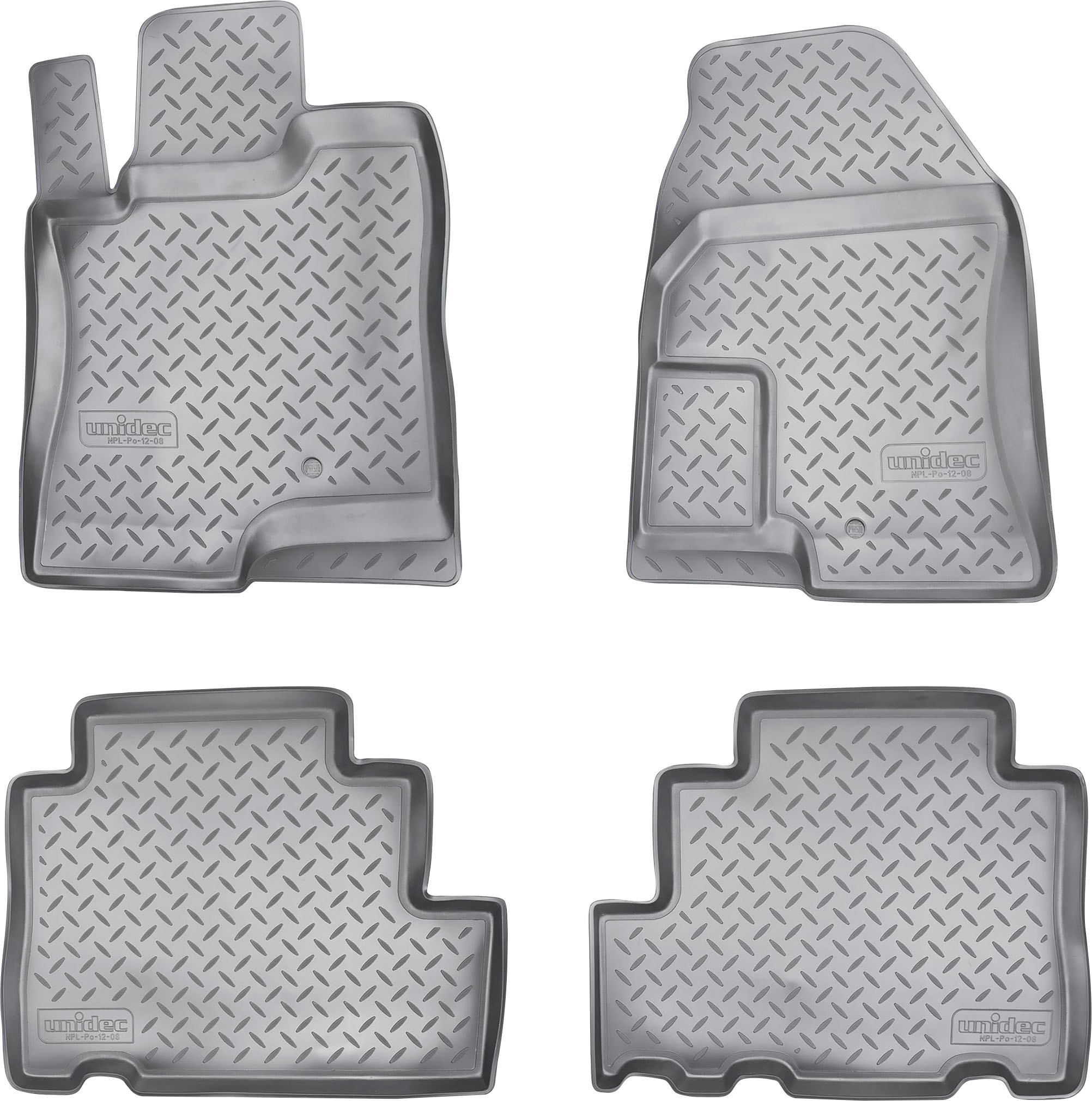 RECAMBO Passform-Fußmatten »CustomComforts«, Chevrolet, Captiva, Antara OPEL St.), 4 (Set, ab %Sale 2006, im Passform perfekte jetzt